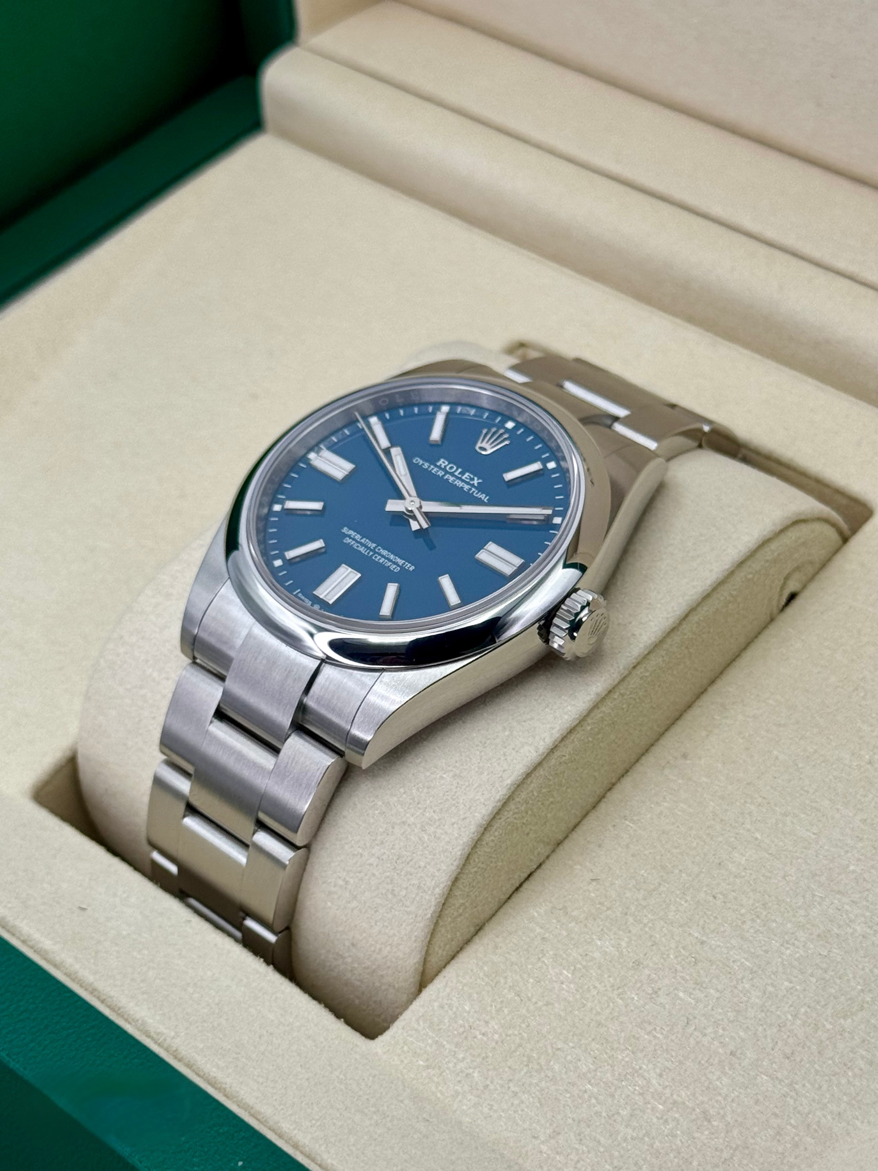 Rolex Oyster Perpetual Blue