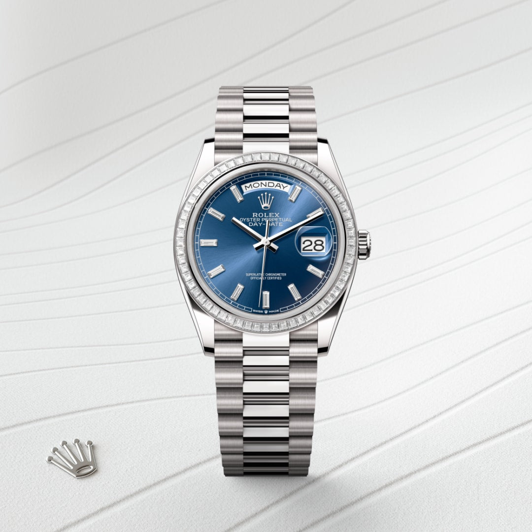 Rolex Datejust 31 bleu Diamond