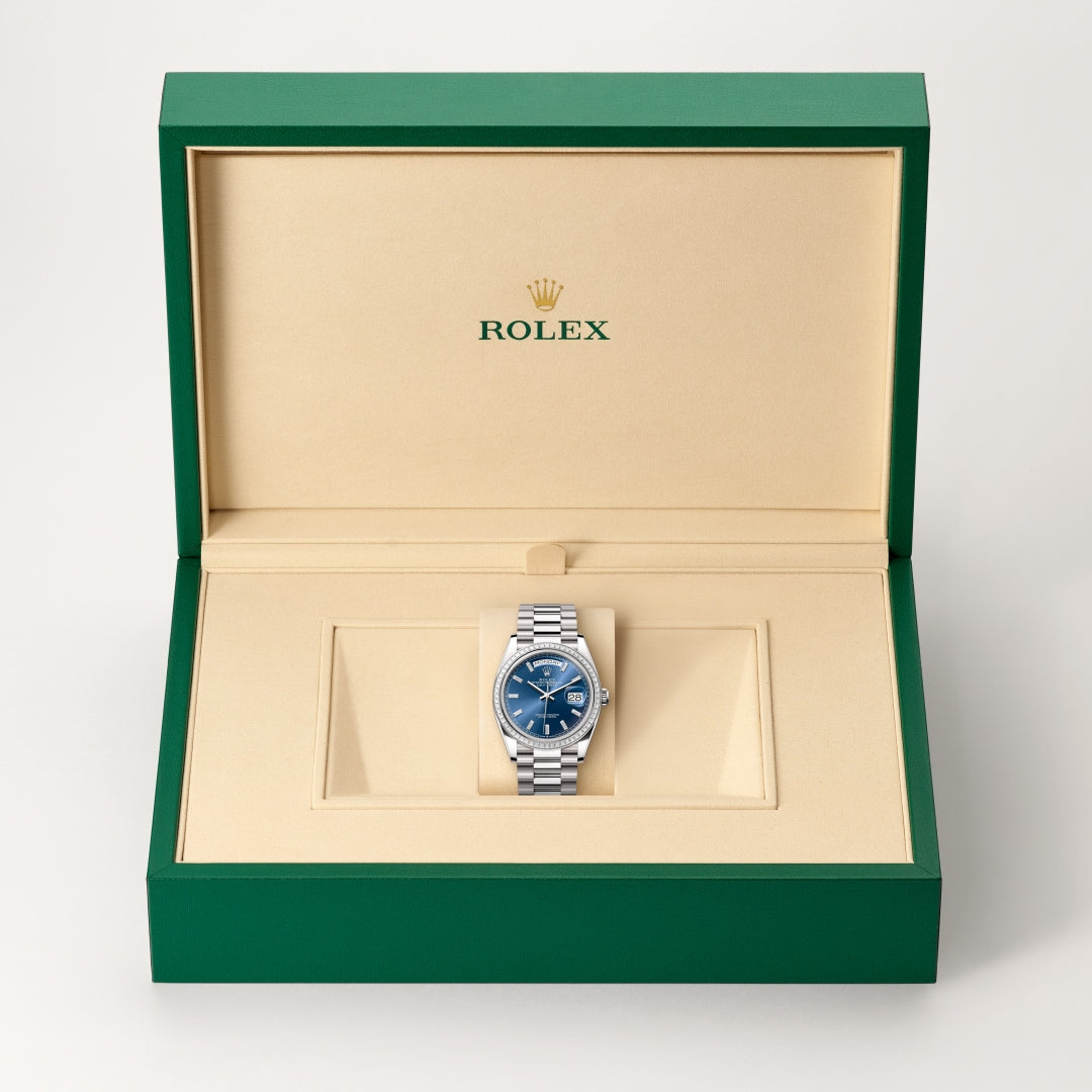 Rolex Datejust 31 bleu Diamond