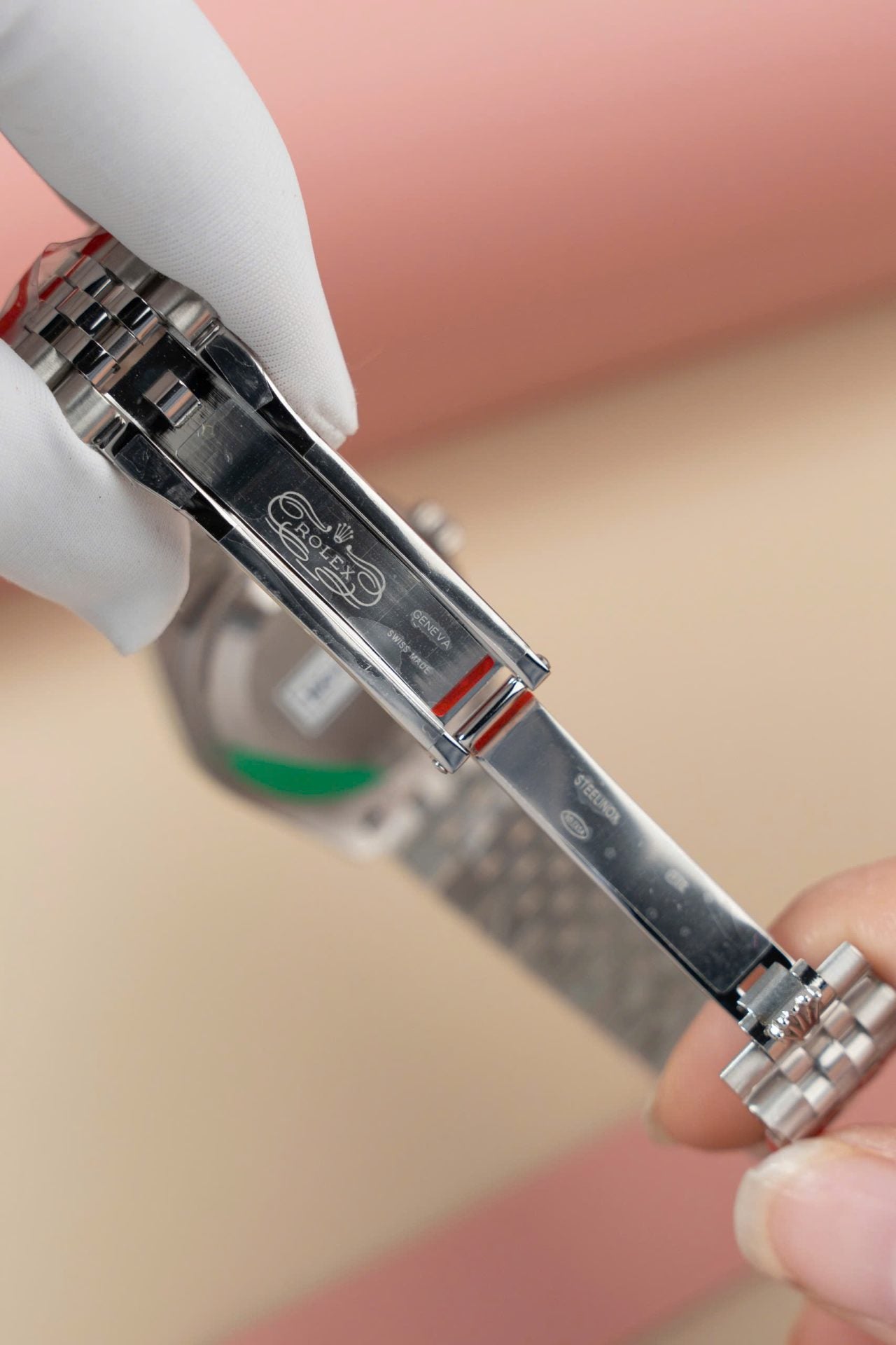Rolex Datejust 31 Fluted Pink /Diamond