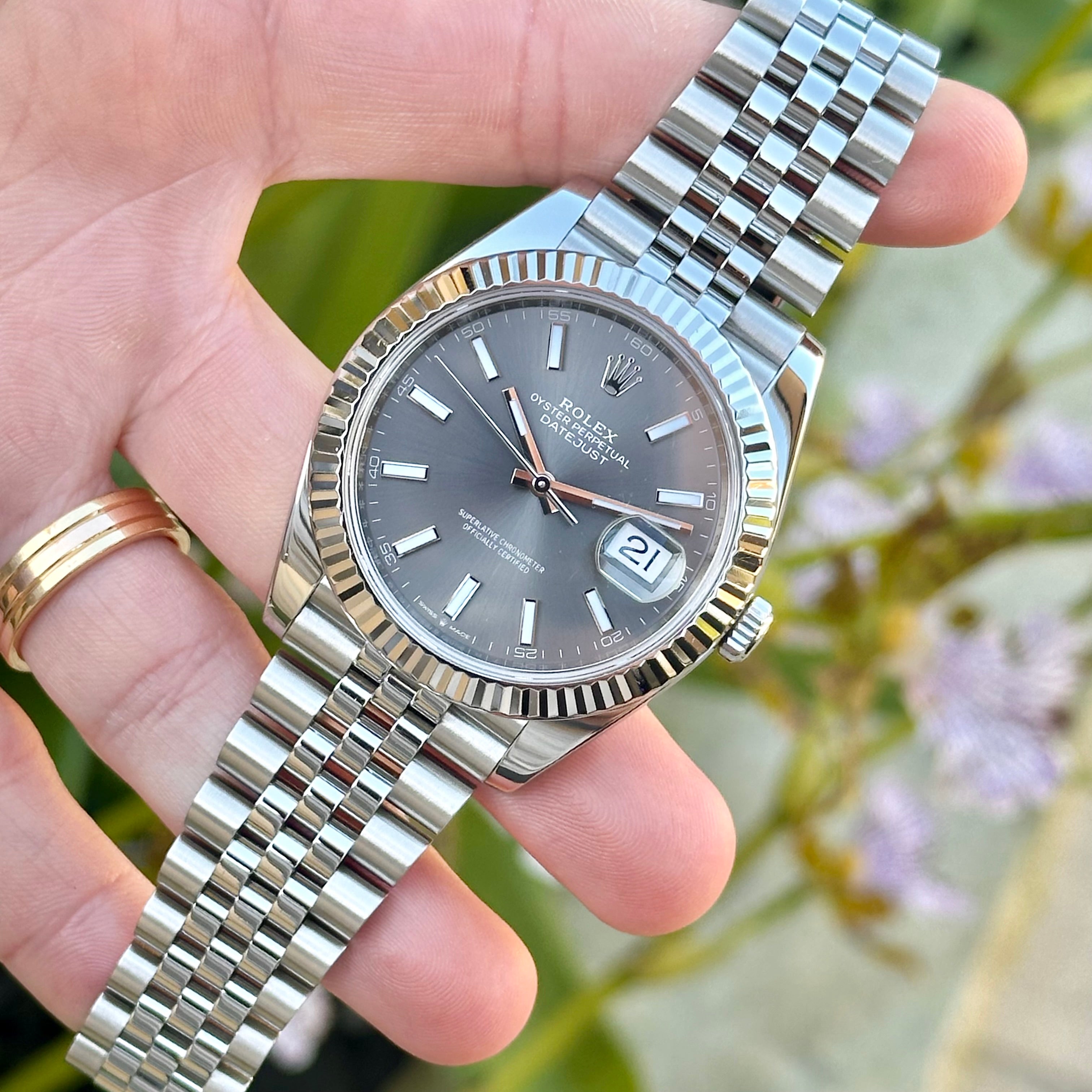 Rolex Datejust Silver Jubilée