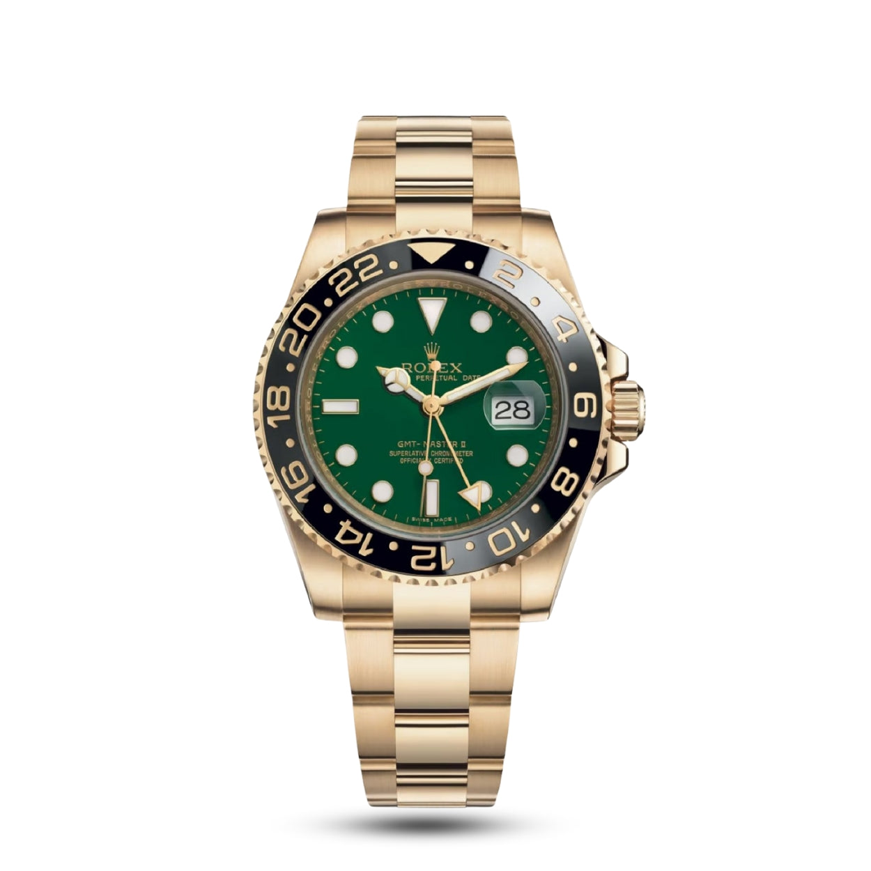 GMT-MASTER II Green-Gold