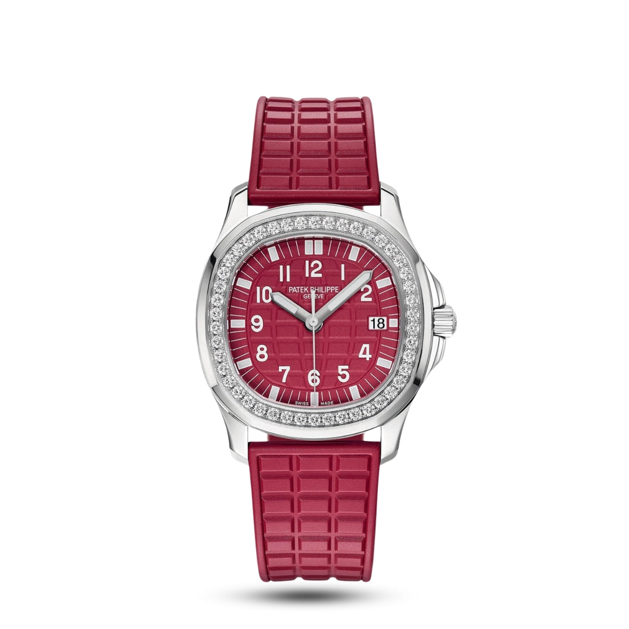 Patek Philippe Aquanaut Diamond Red Ladies