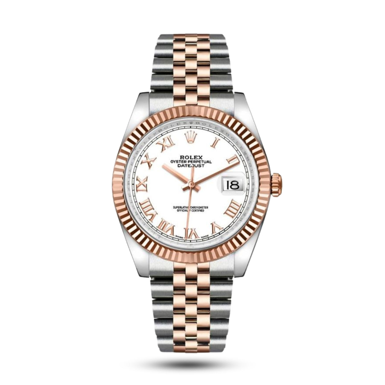 Rolex Datejust 36 White Roman