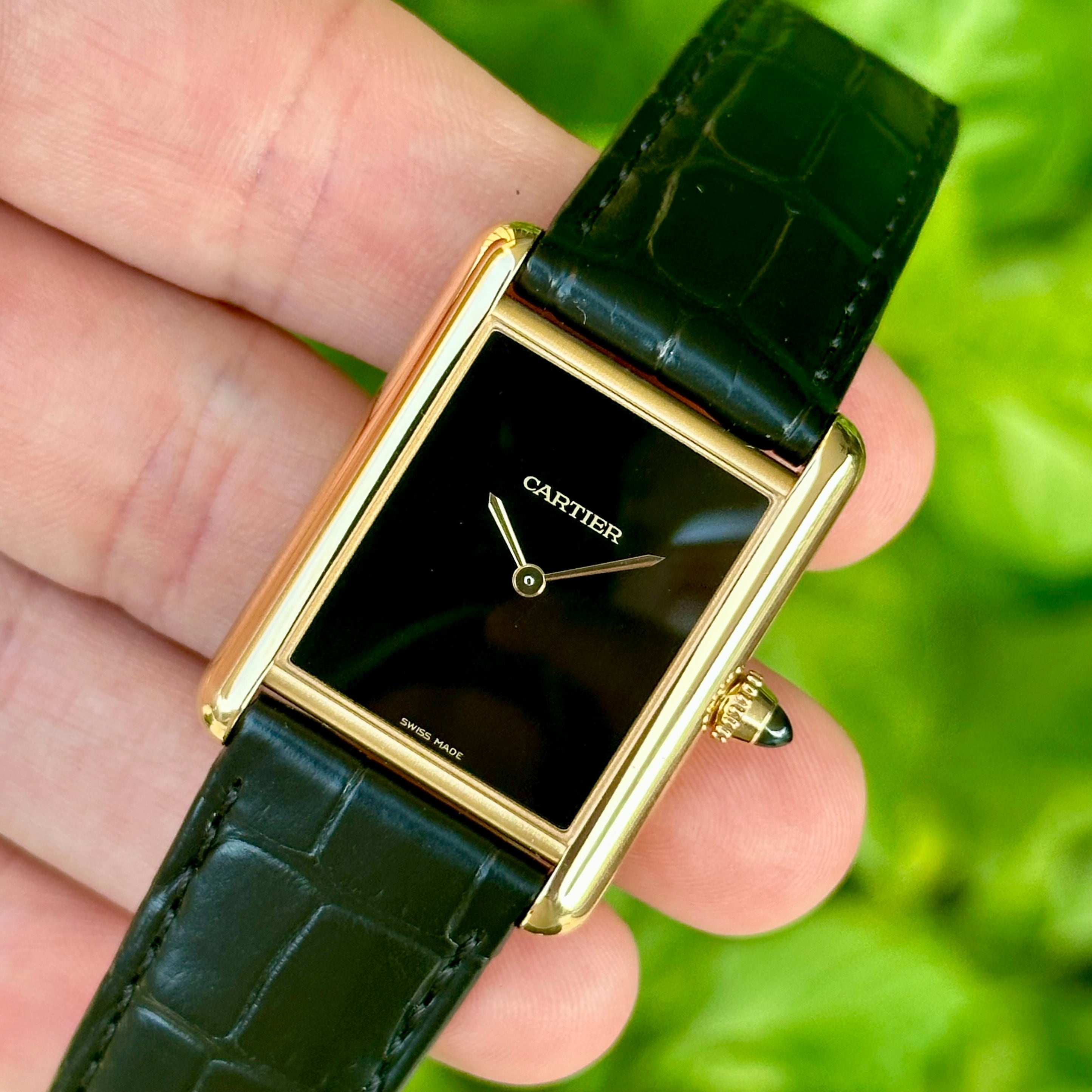 Cartier Tank Louiss black