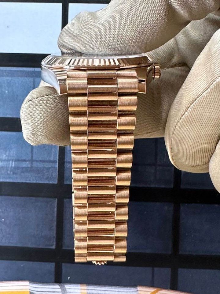 Rolex Day-Date chocolat