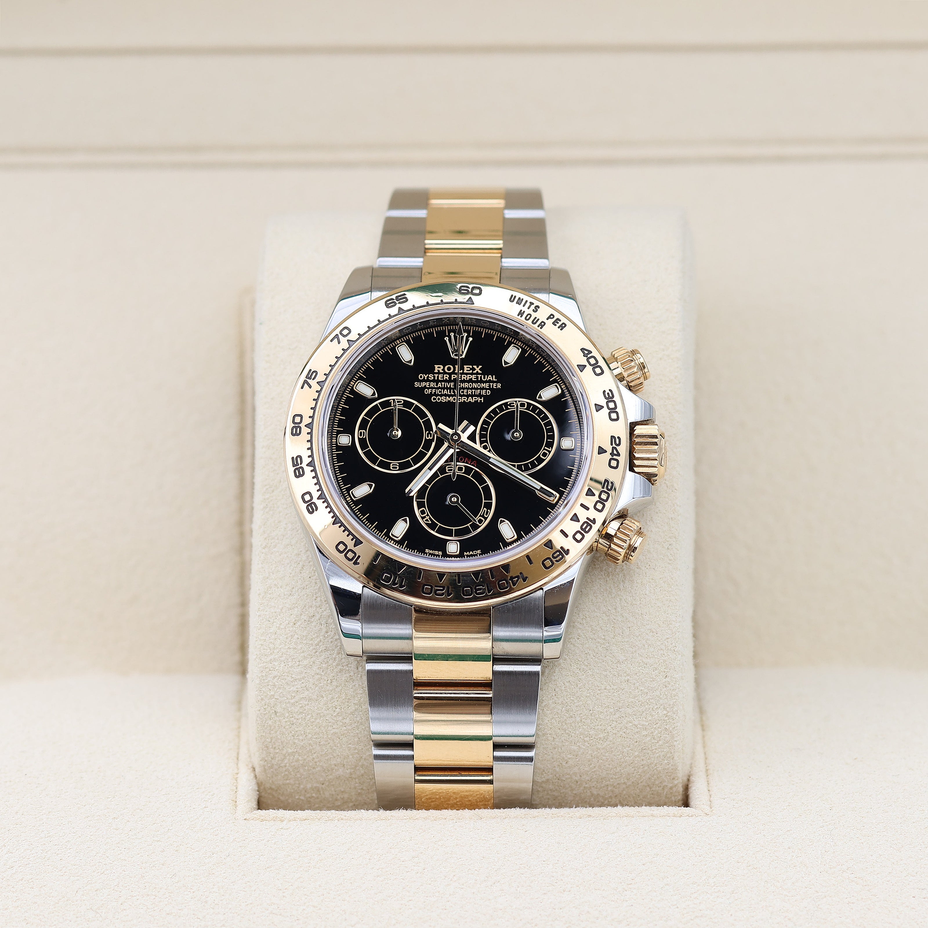 Rolex Daytona Two Tone Black Dial 116503