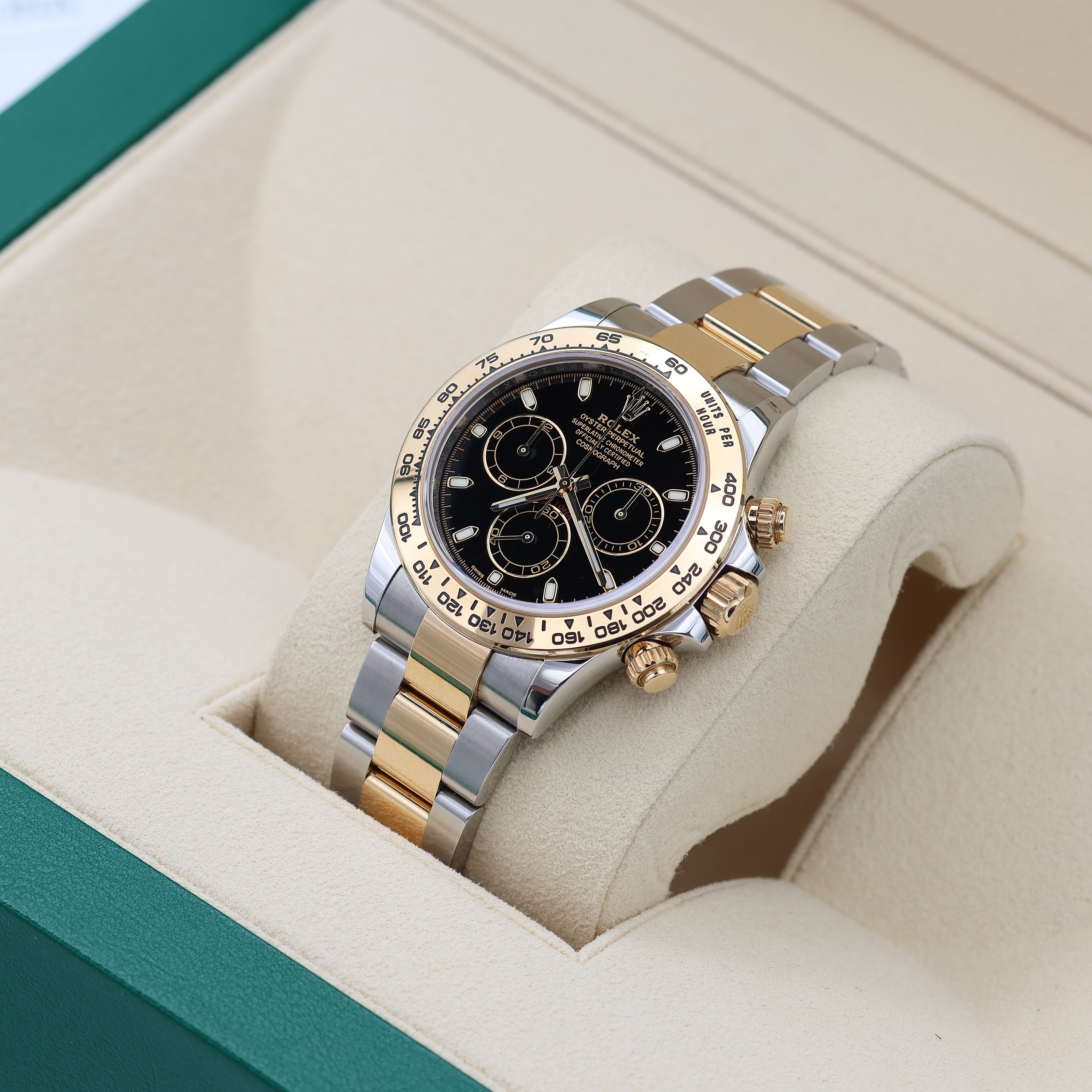 Rolex Daytona Two Tone Black Dial 116503