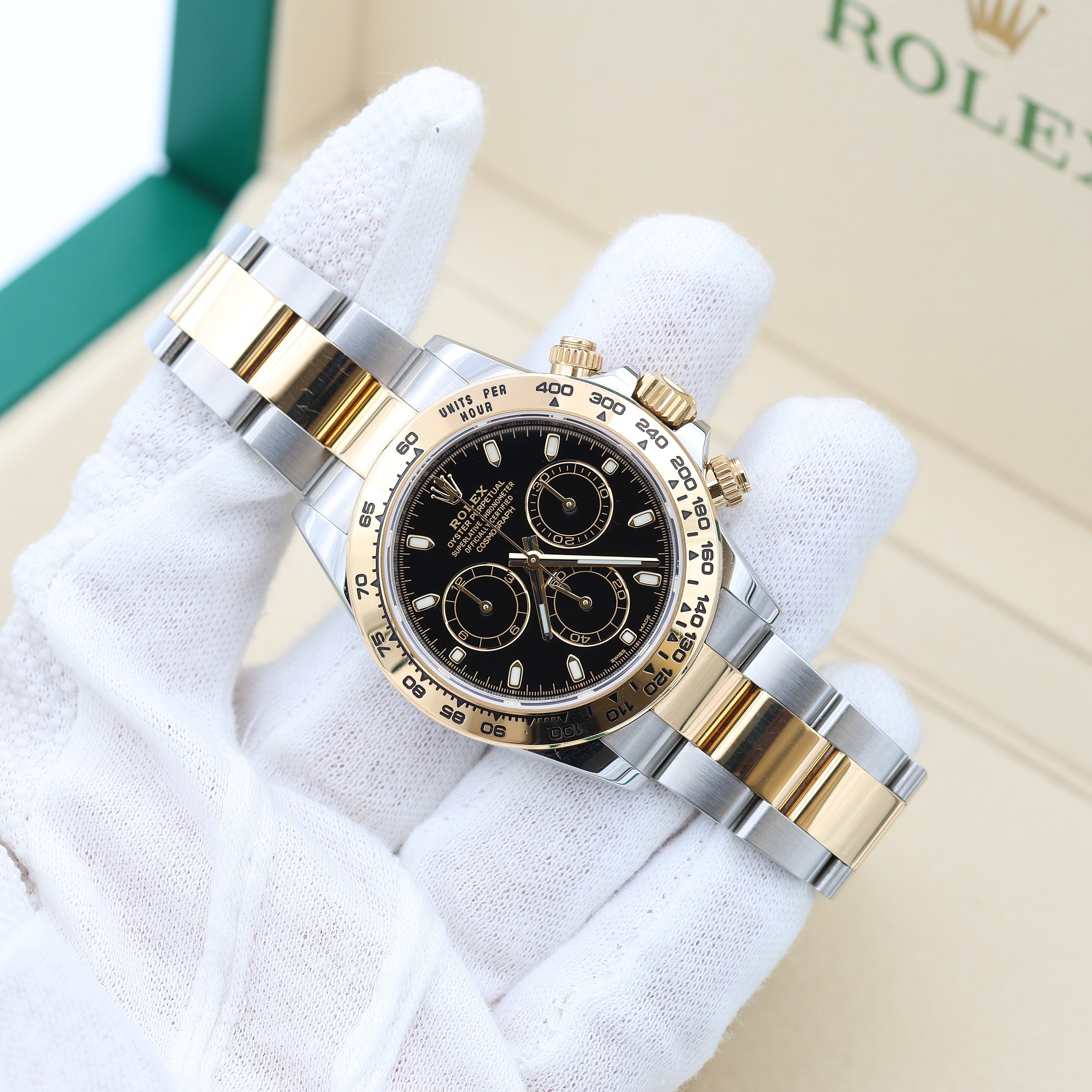 Rolex Daytona Two Tone Black Dial 116503