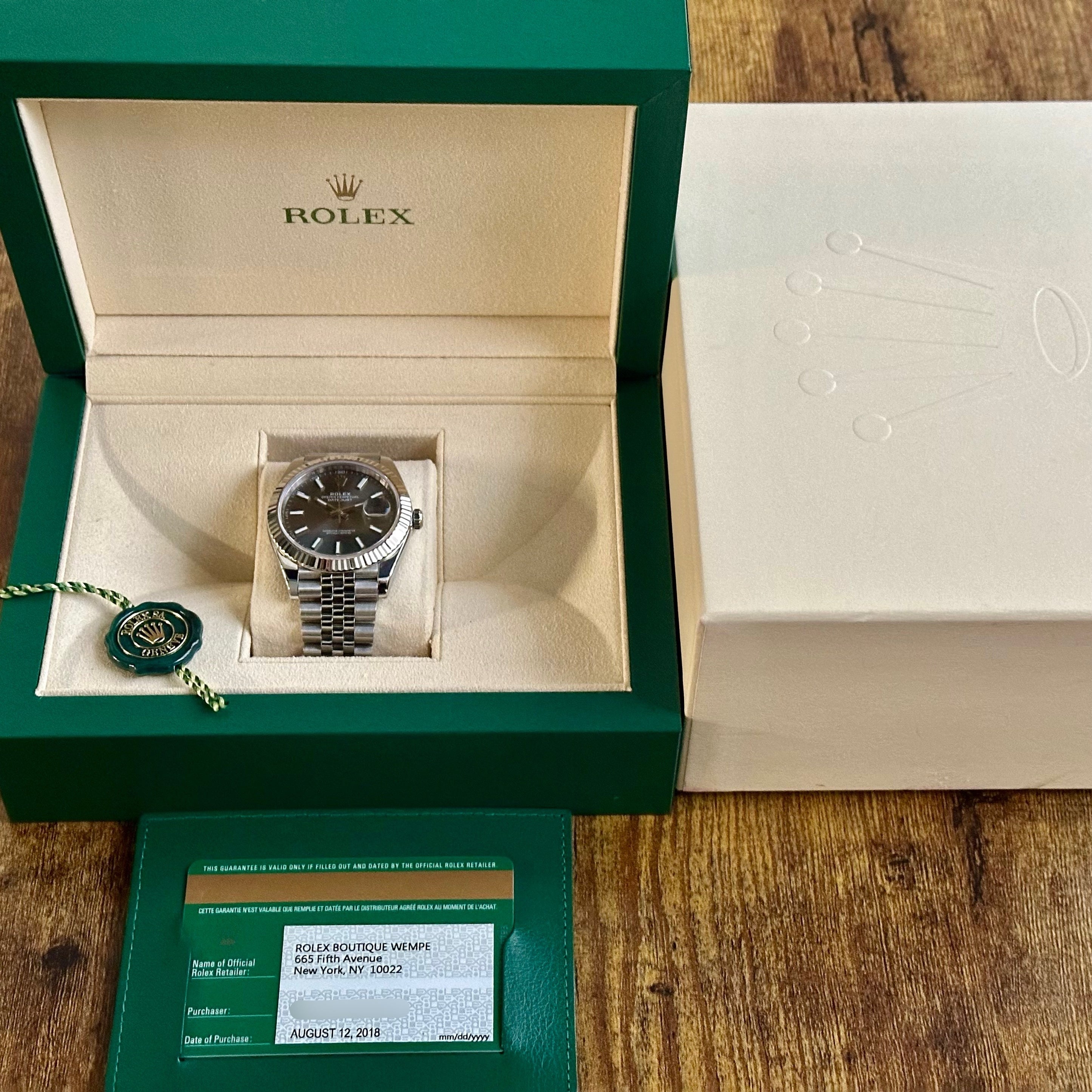 Rolex Datejust Silver Jubilée