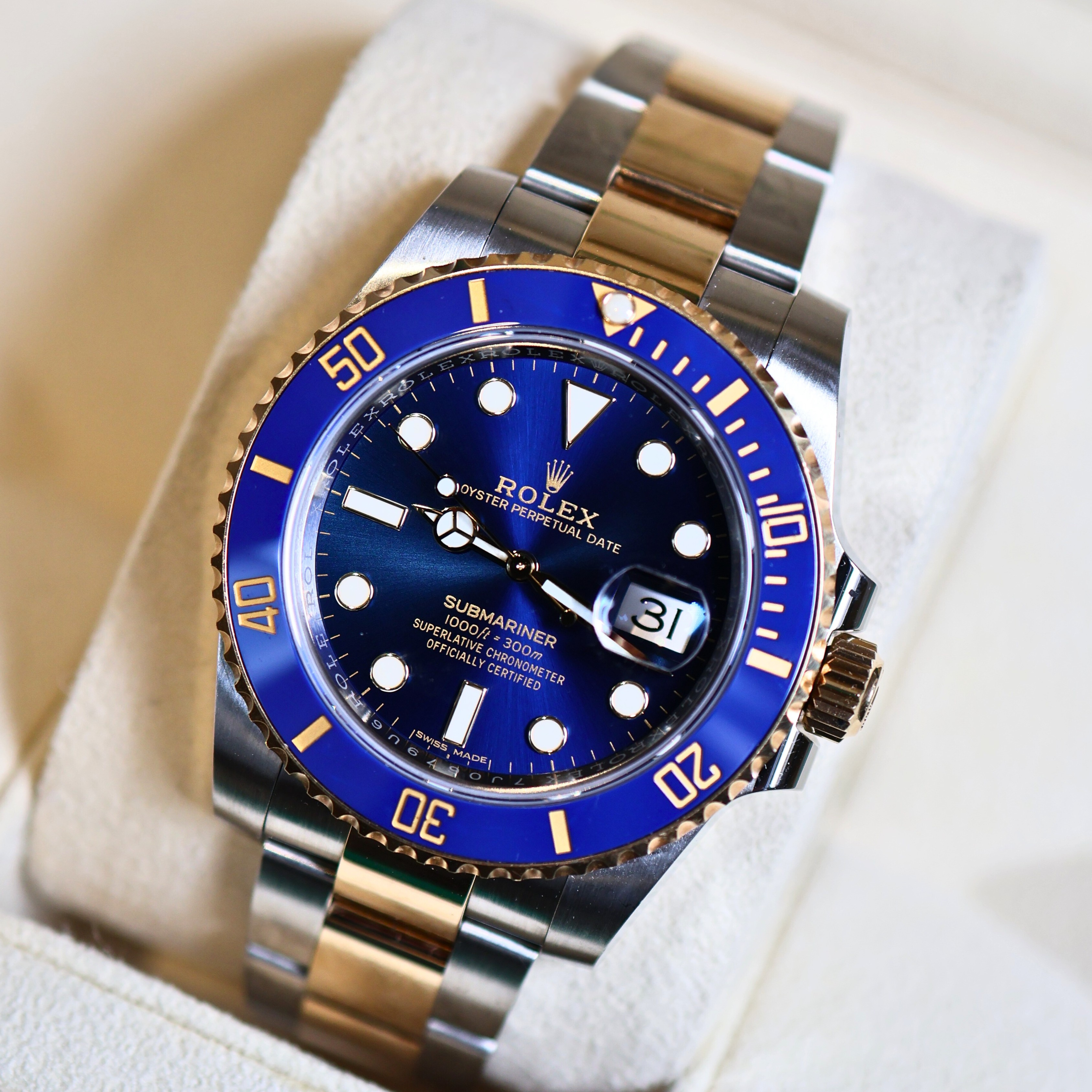 Rolex Submariner bluesy