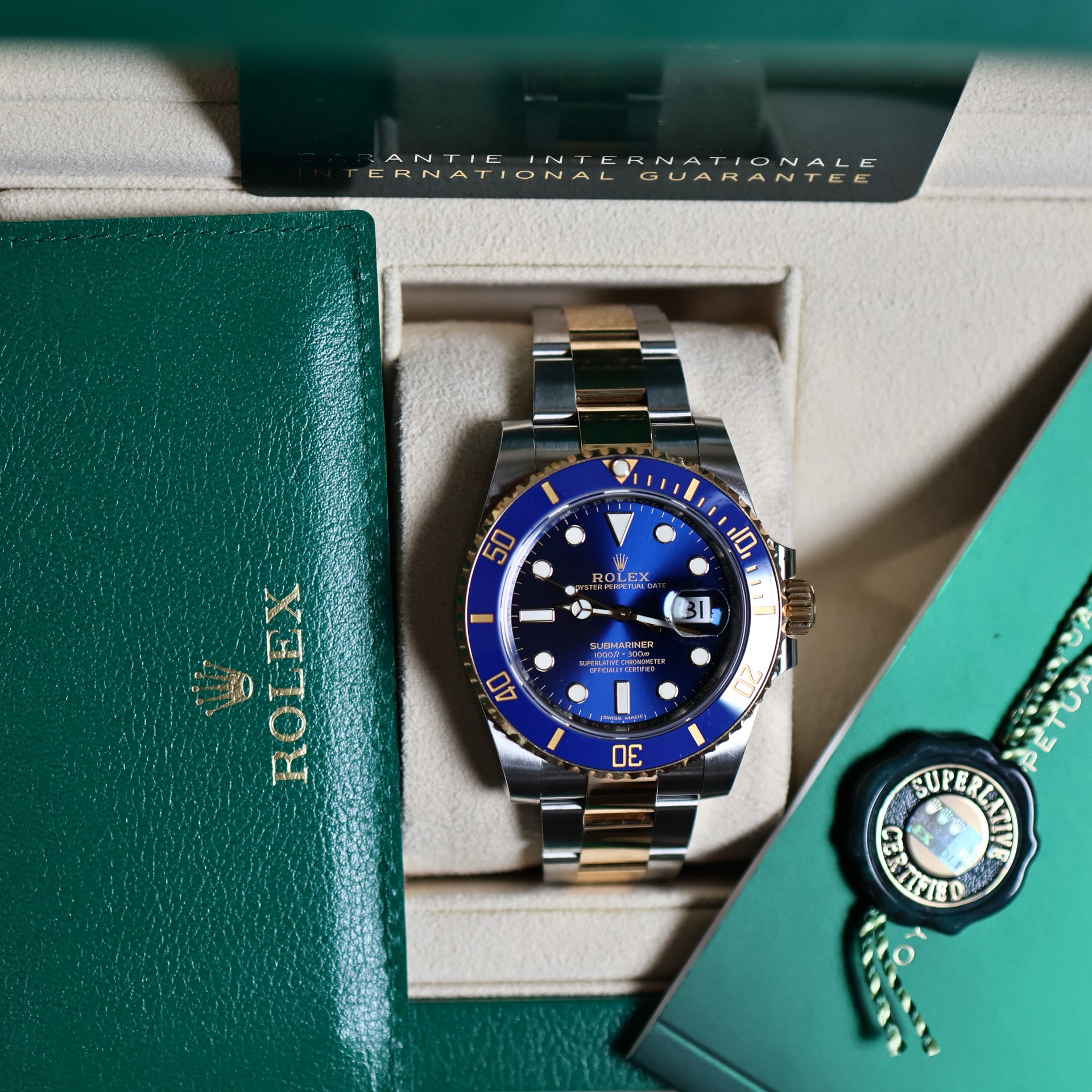 Rolex Submariner bluesy