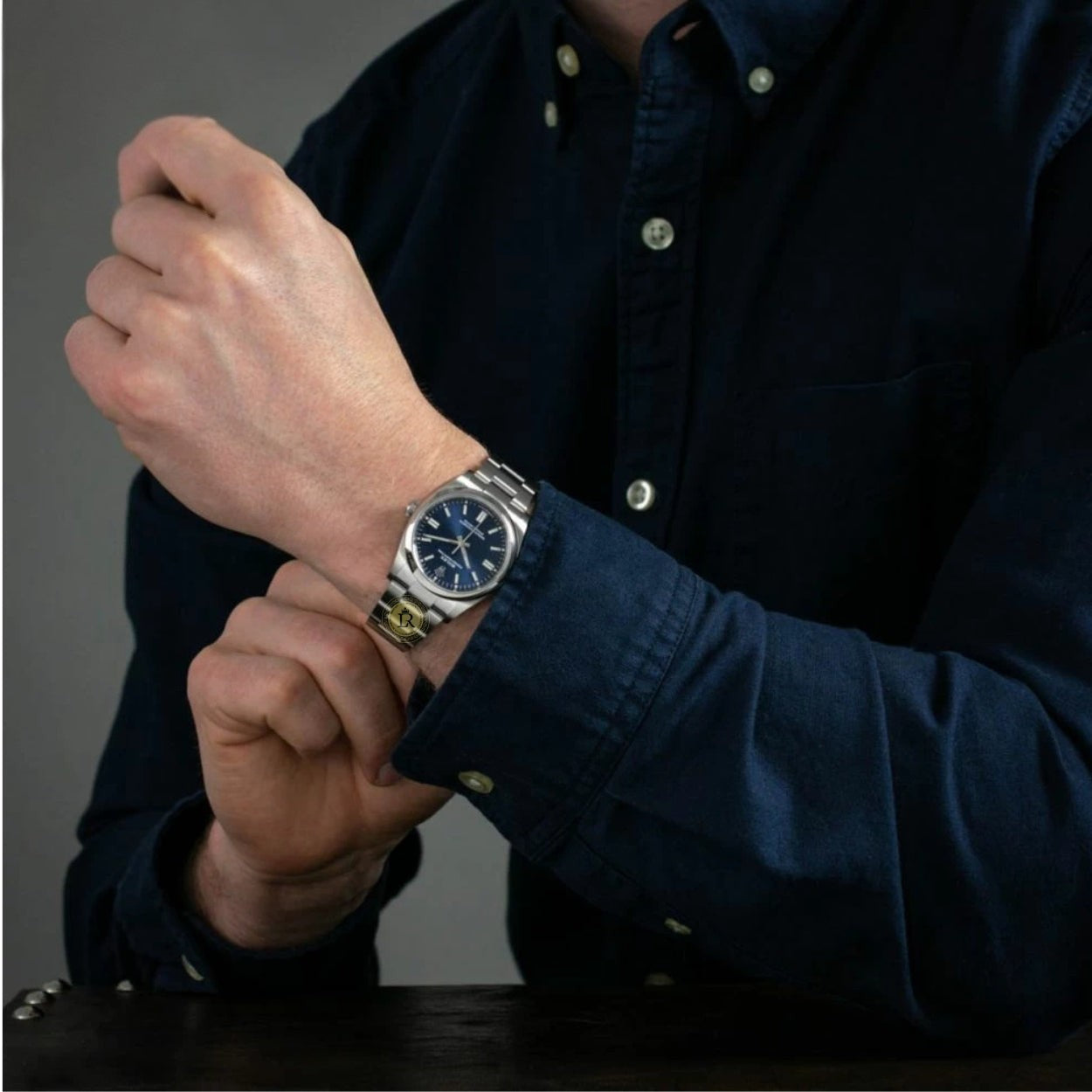 Rolex Oyster Perpetual Blue