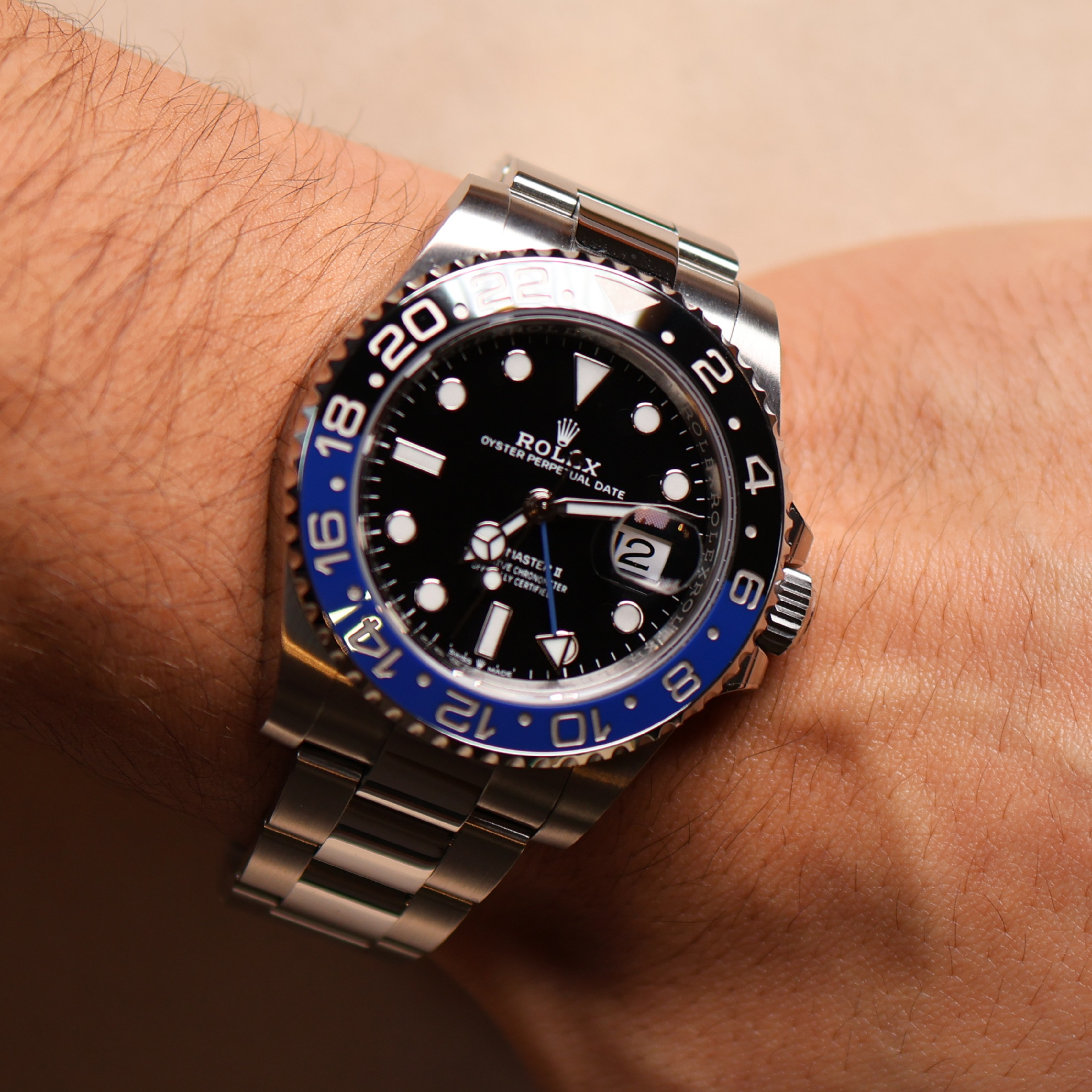 GMT-Master II "Batman" Oyster