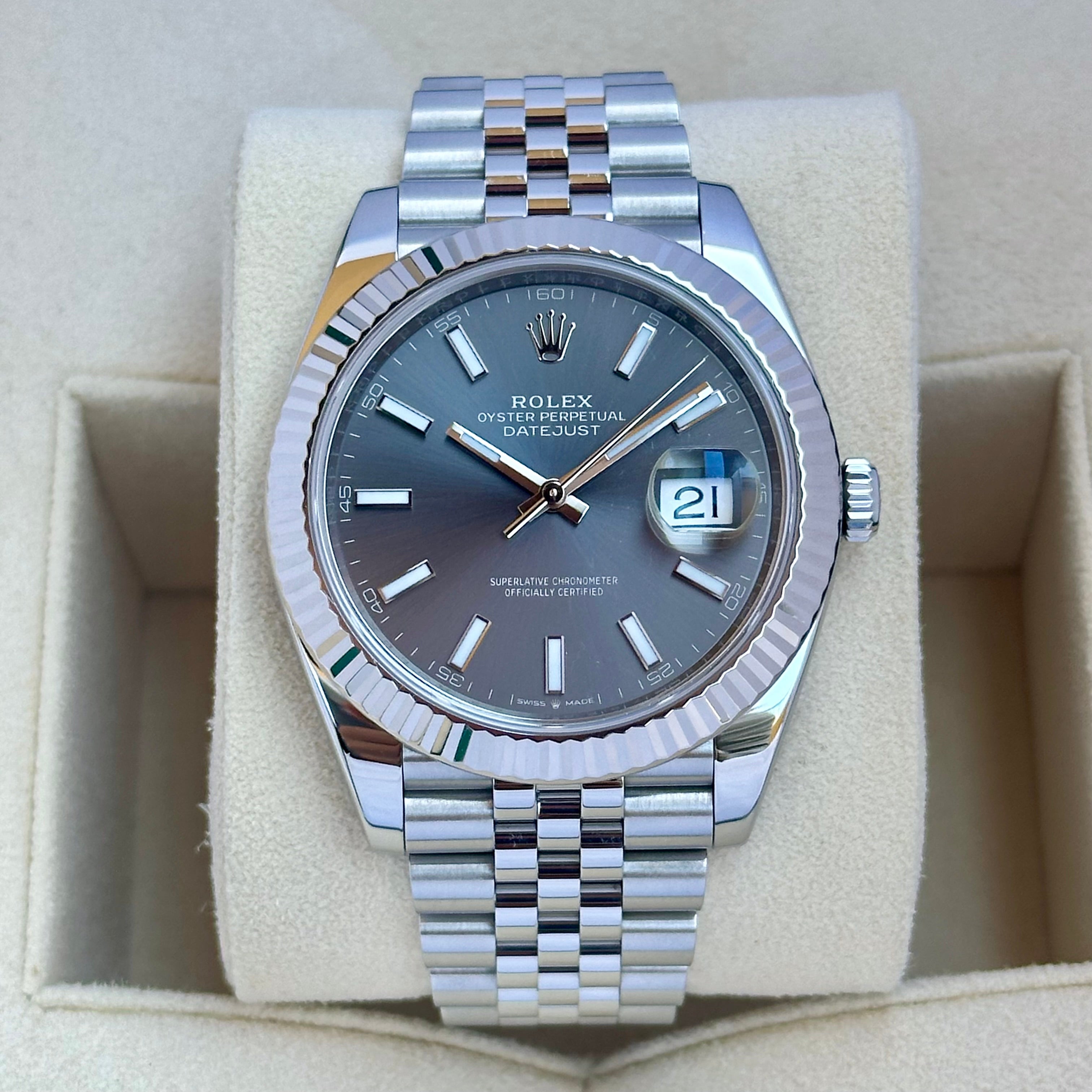 Rolex Datejust Silver Jubilée