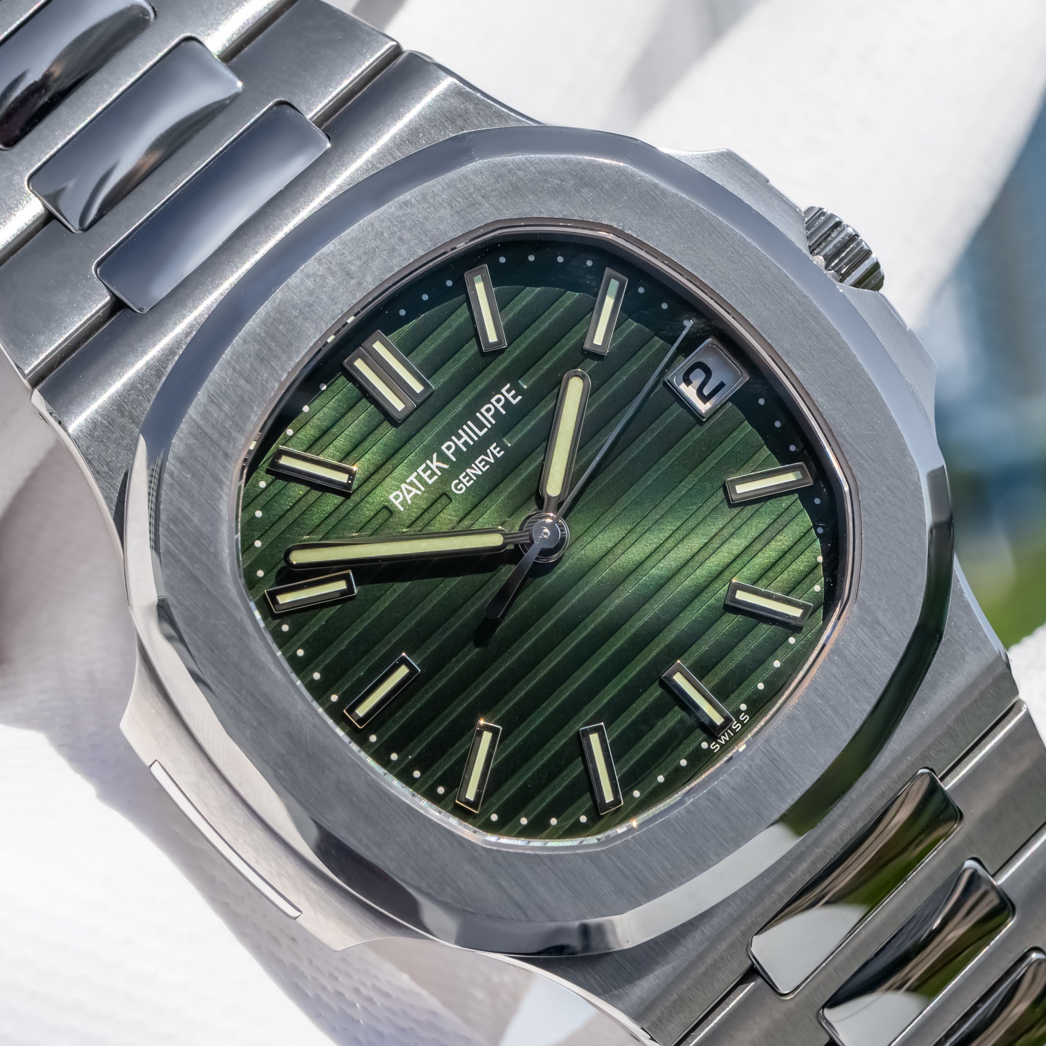 Patek PhiliPatek Philippe Nautilus Green Dial