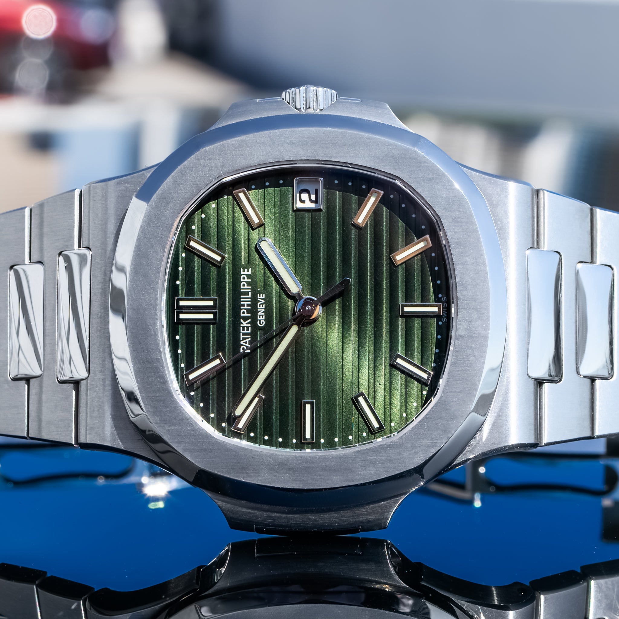 Patek PhiliPatek Philippe Nautilus Green Dial