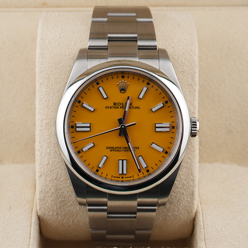 Rolex Oyster Perpetual Yellow