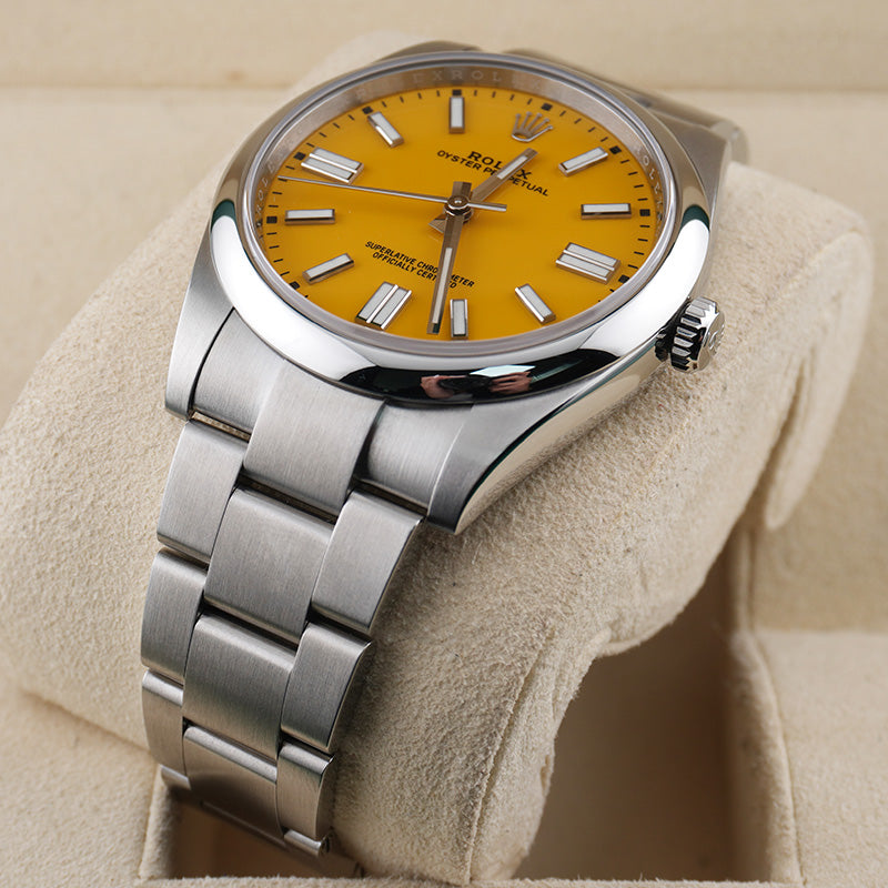 Rolex Oyster Perpetual Yellow