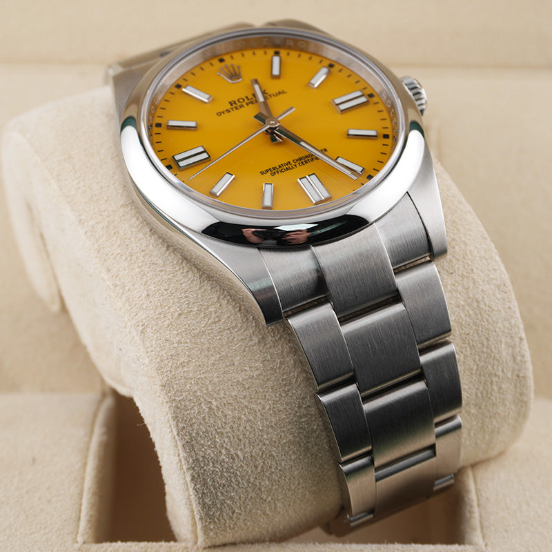 Rolex Oyster Perpetual Yellow