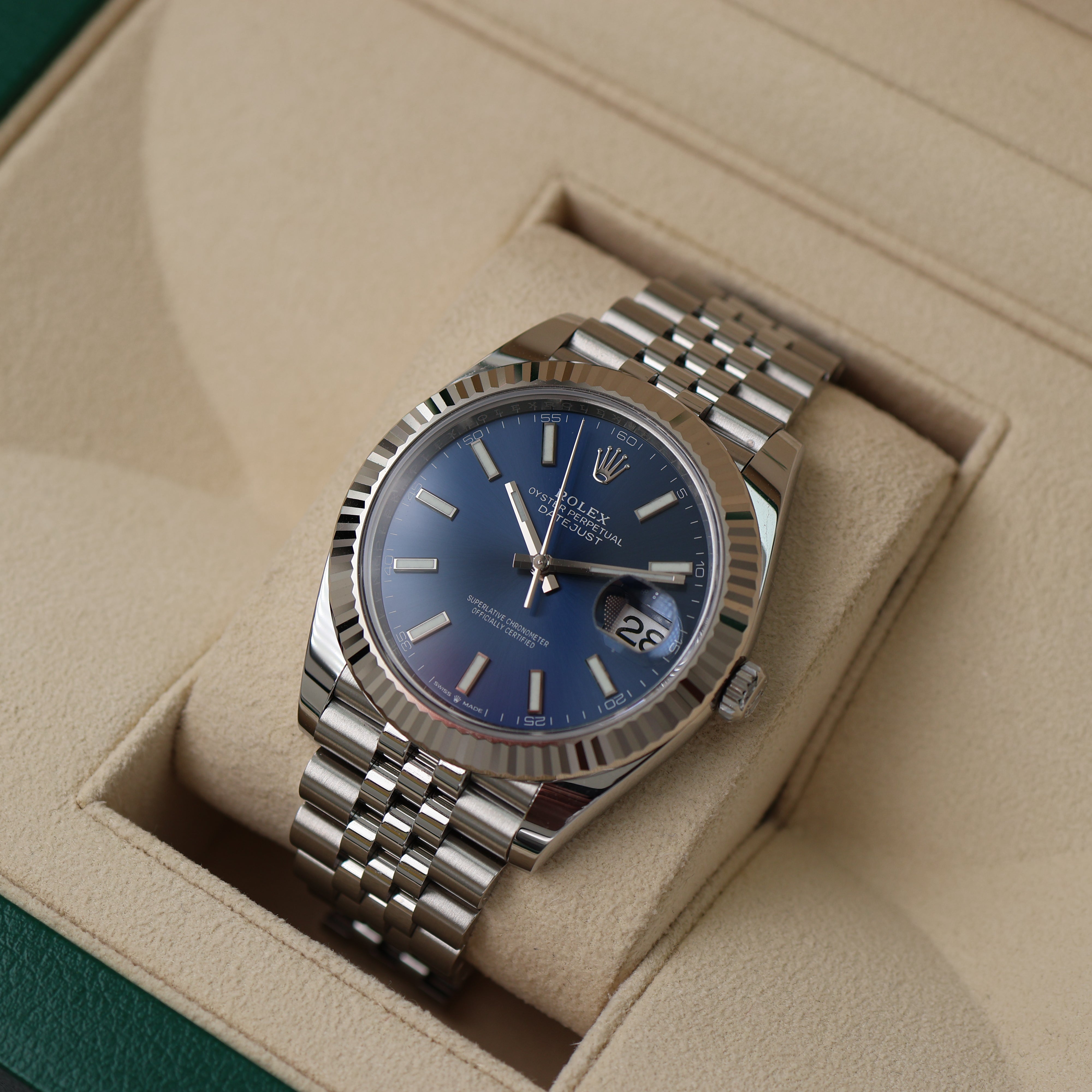 Rolex Datejust Blue Jubilée