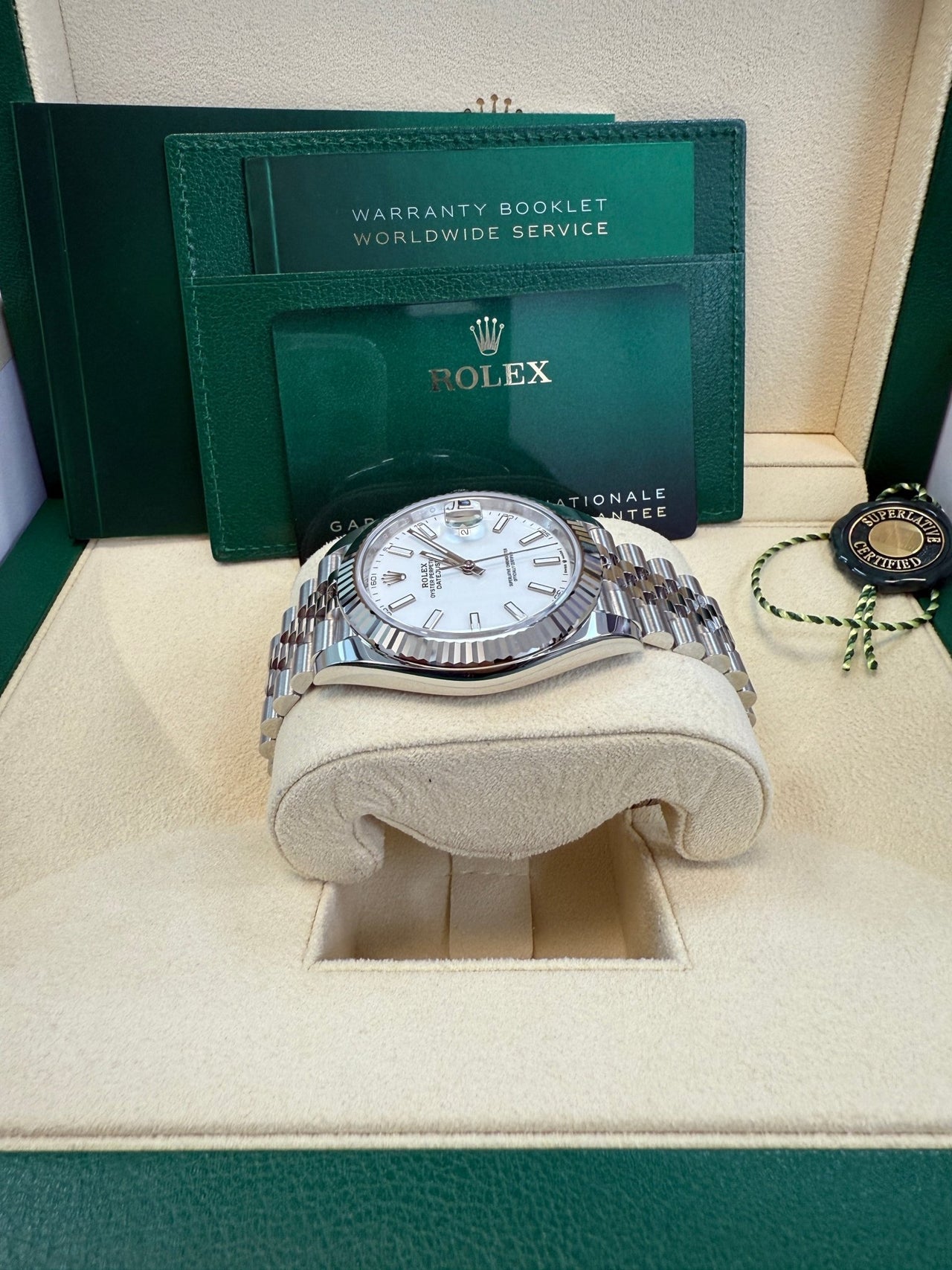 Rolex Datejust White Jubilee