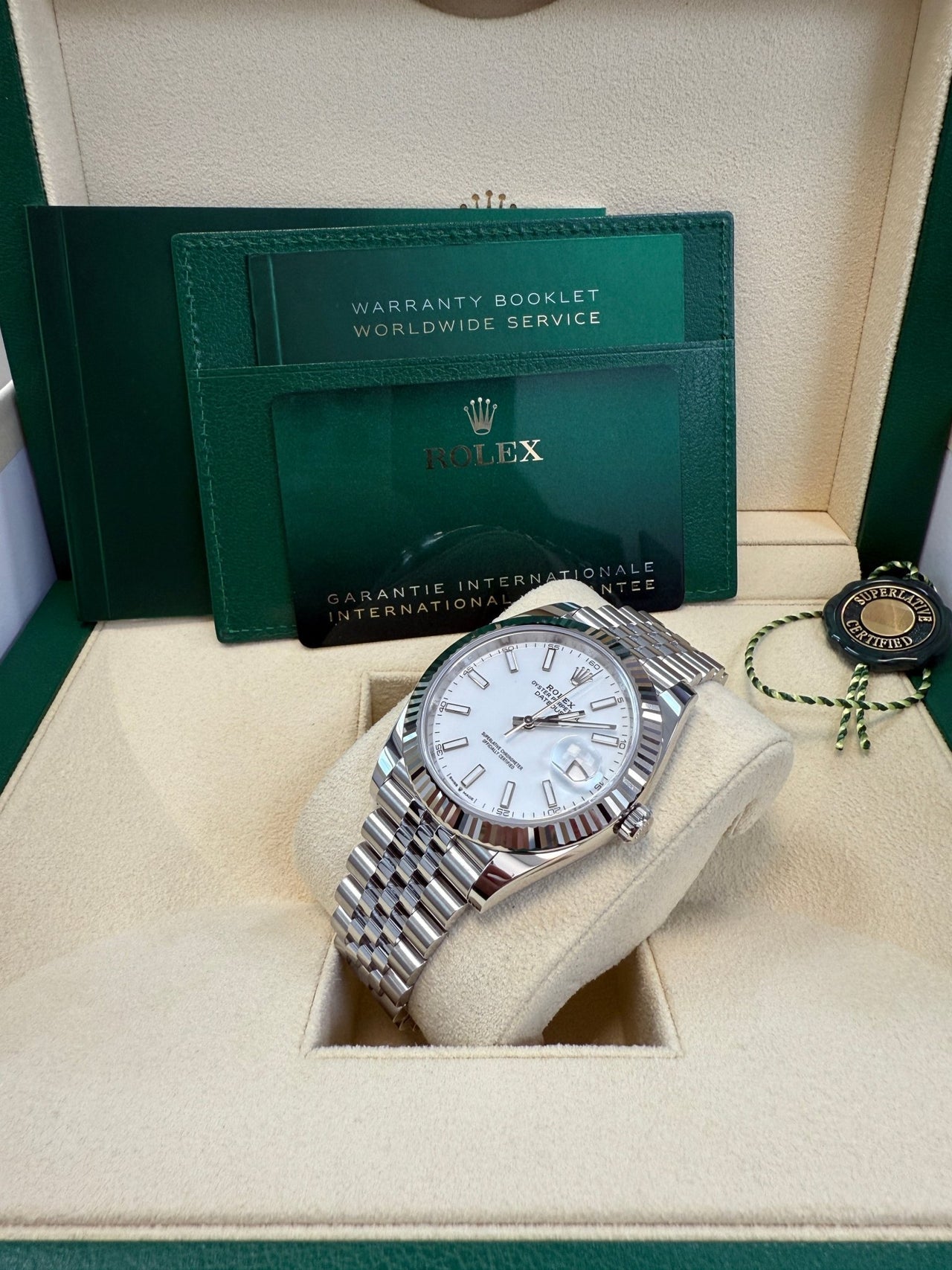 Rolex Datejust White Jubilee