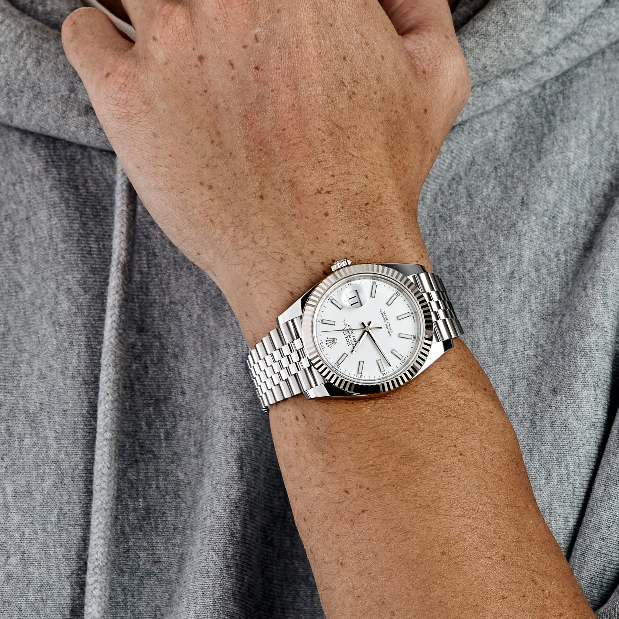 Rolex Datejust White Jubilee