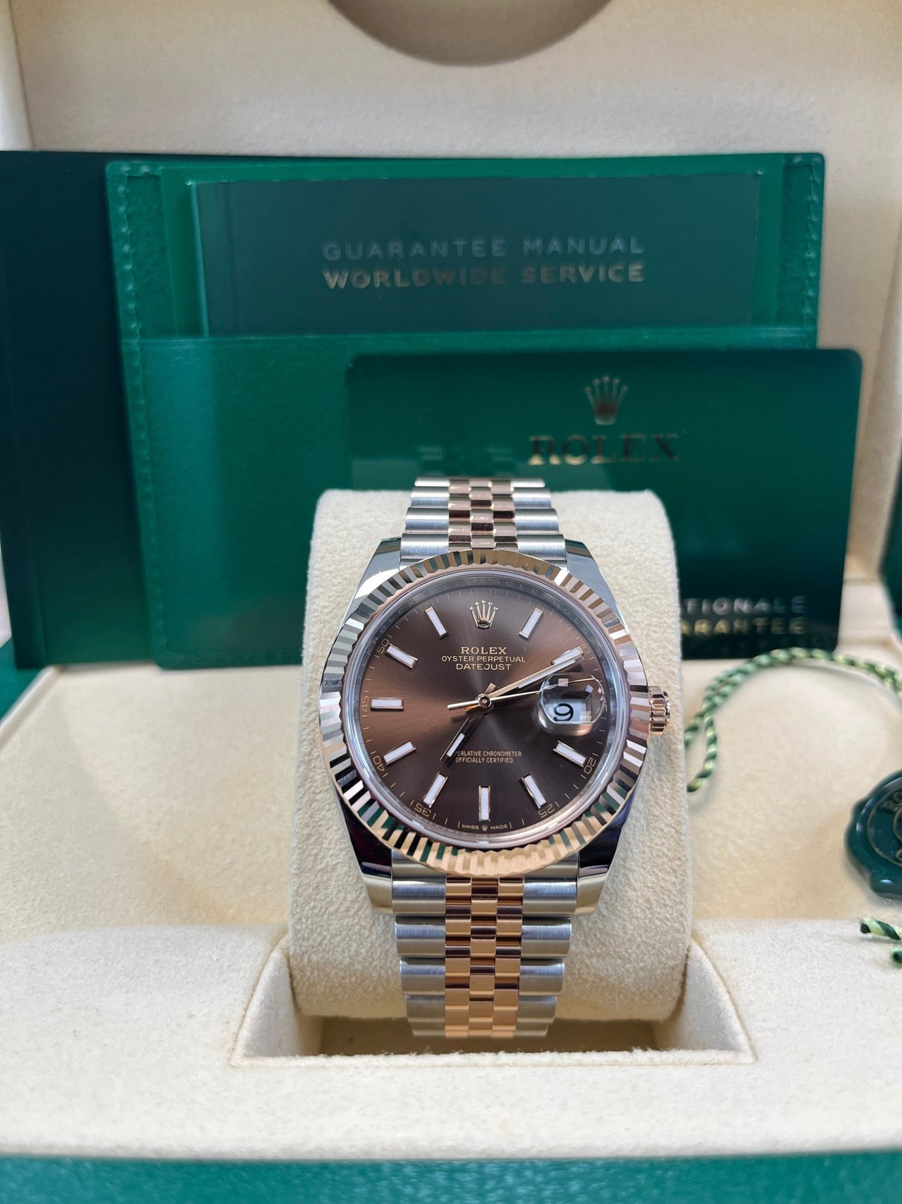 Rolex Datejust two tone
