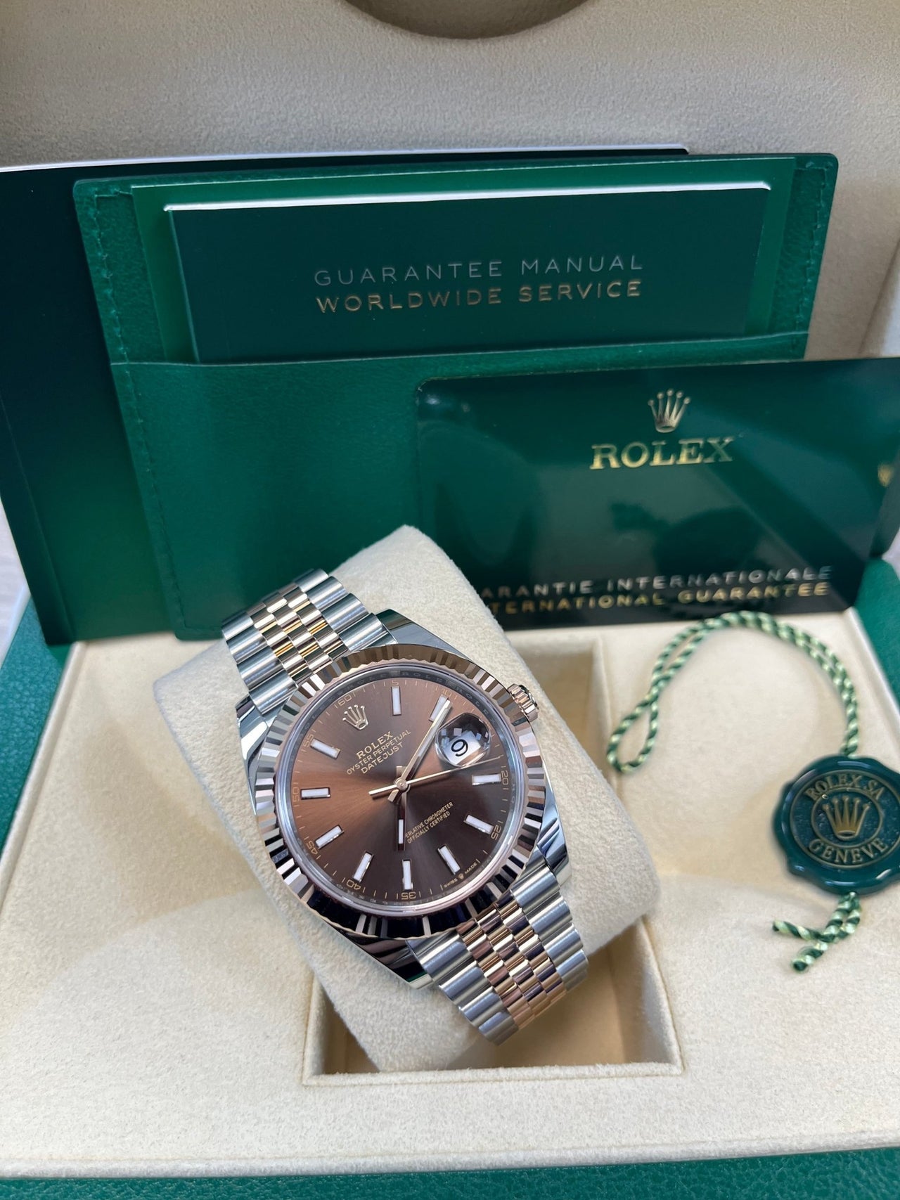 Rolex Datejust two tone