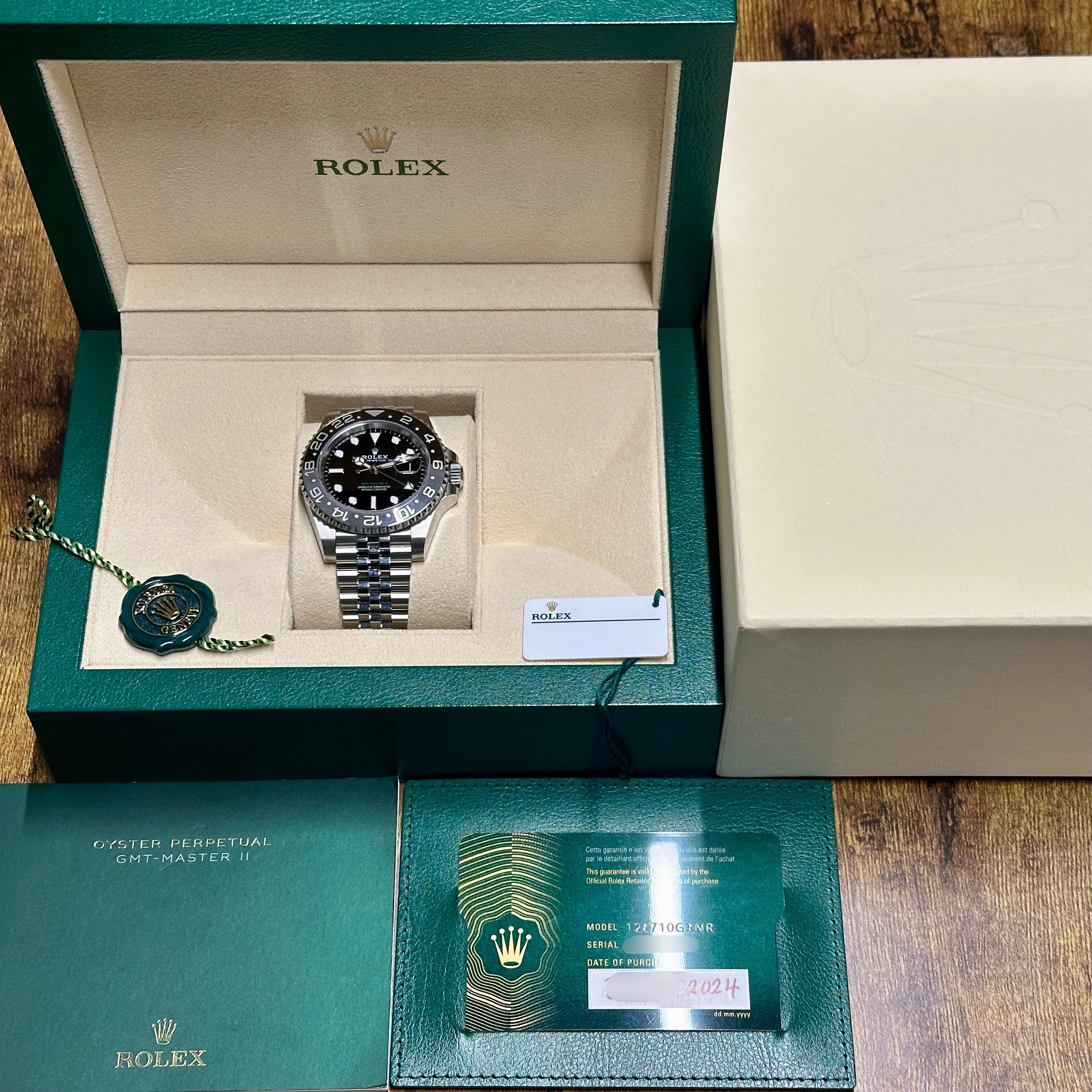 GMT-MASTER II Bruce Wayne