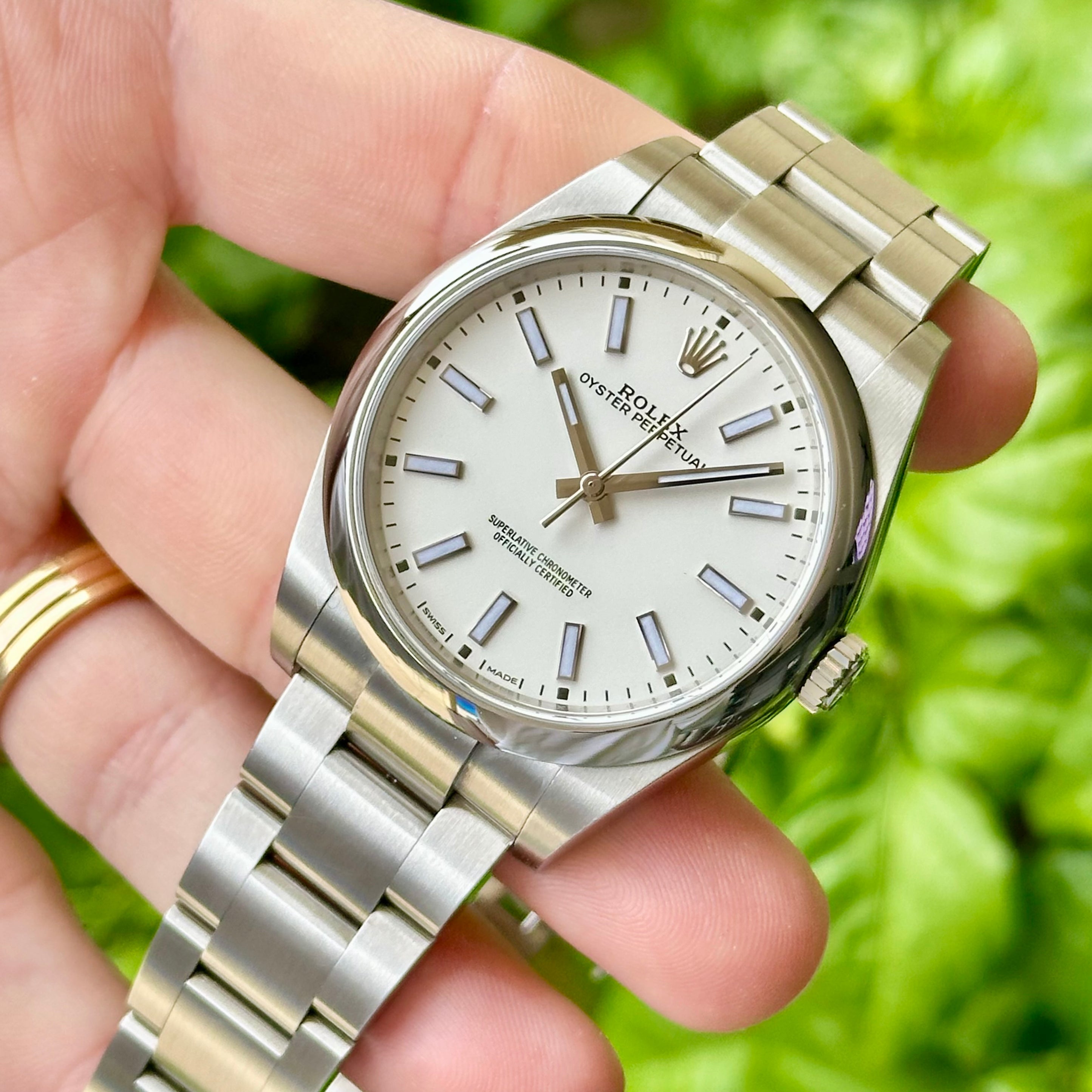 Oyster Perpetual 41 White