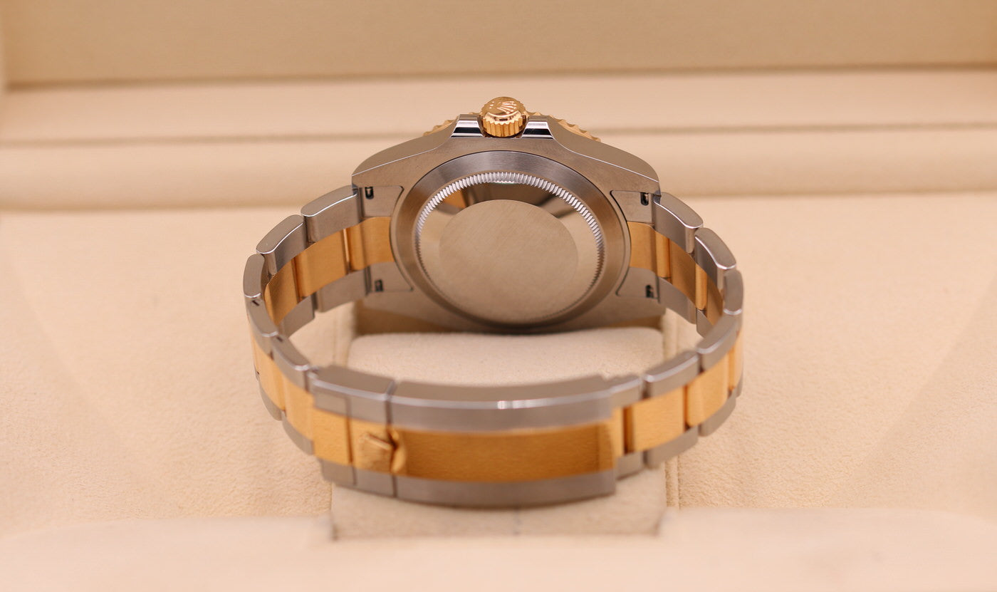 ROLEX SUBMARINER BLACK AND GOLD