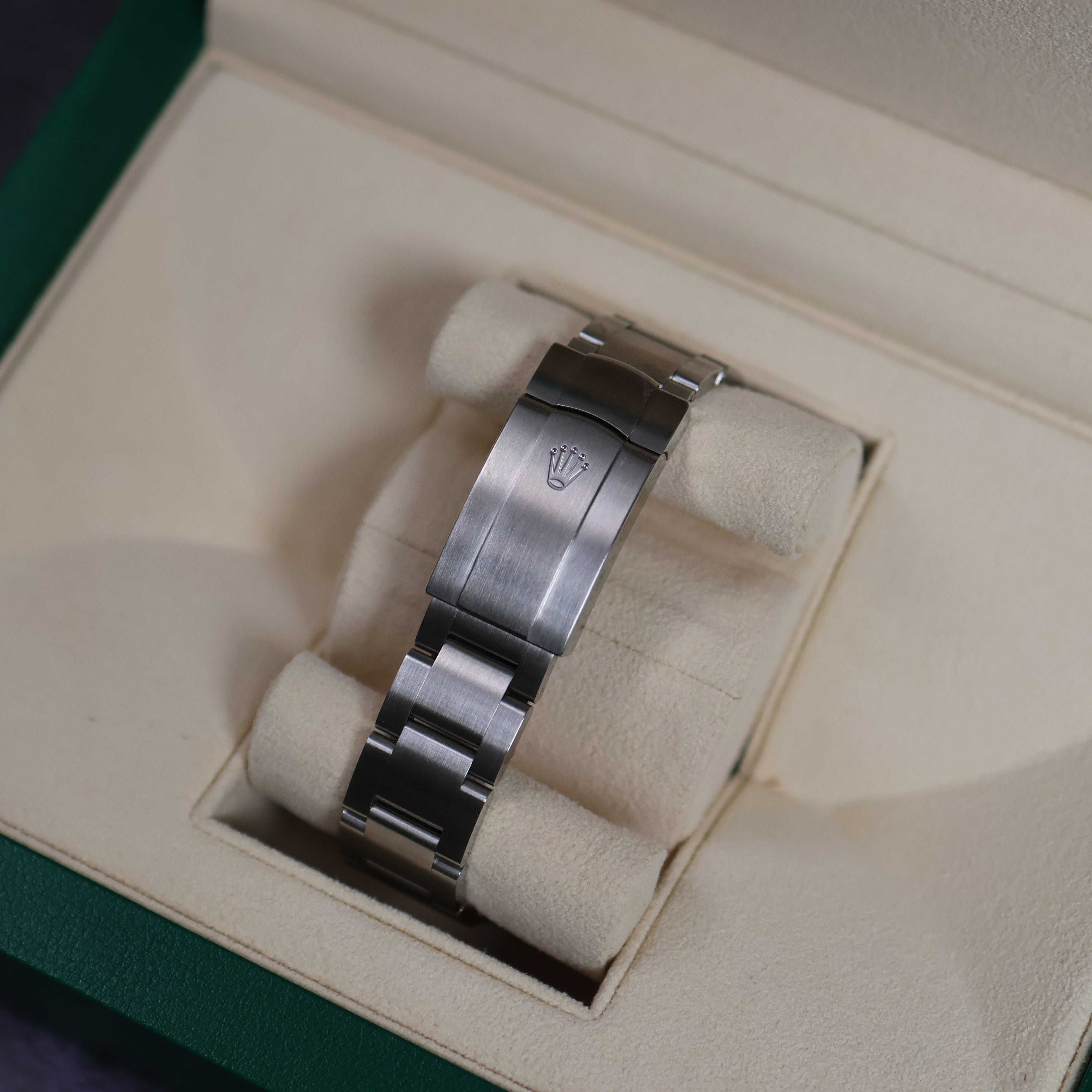 Rolex Oyster Perpetual Green Dial