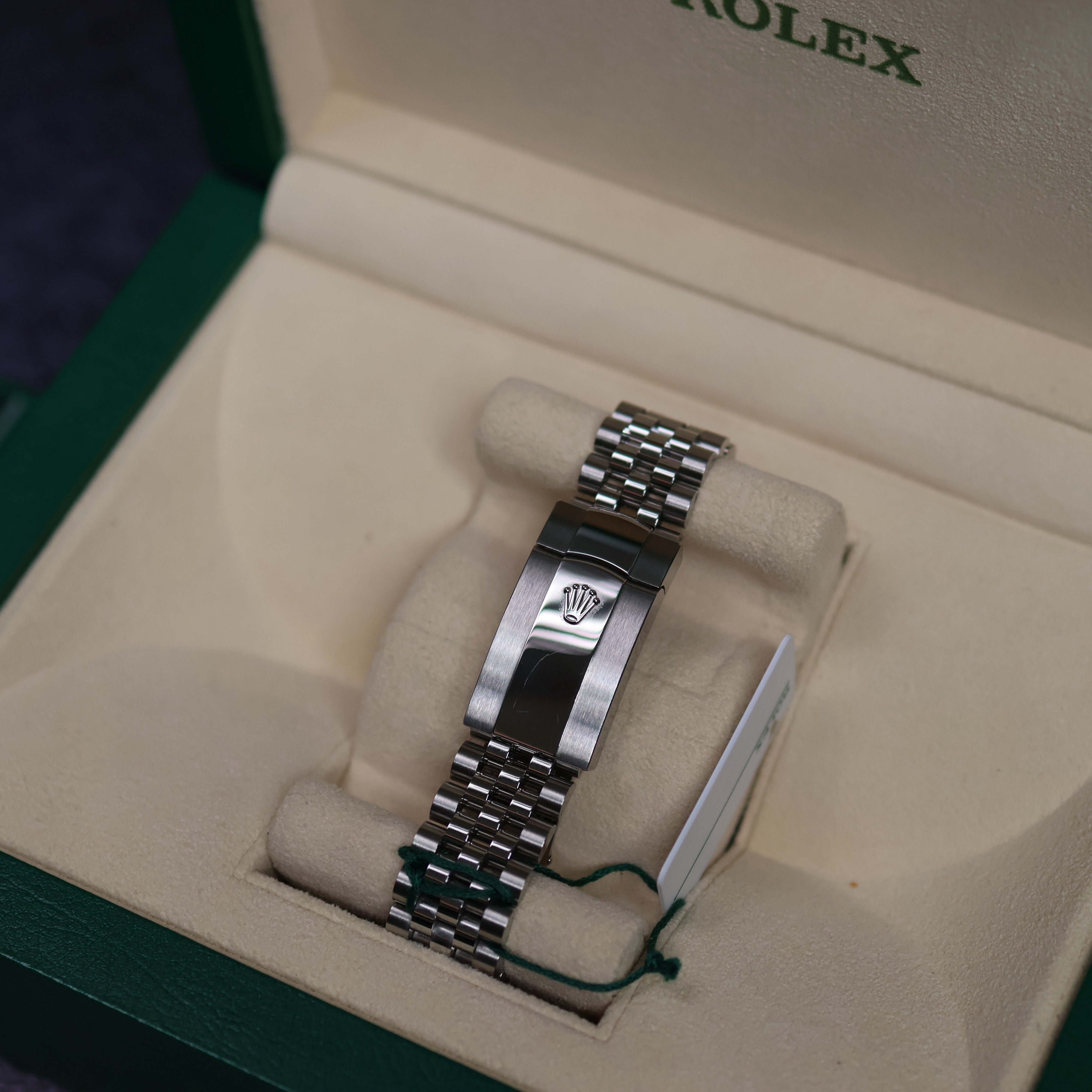 Rolex Datejust vert Jubilé