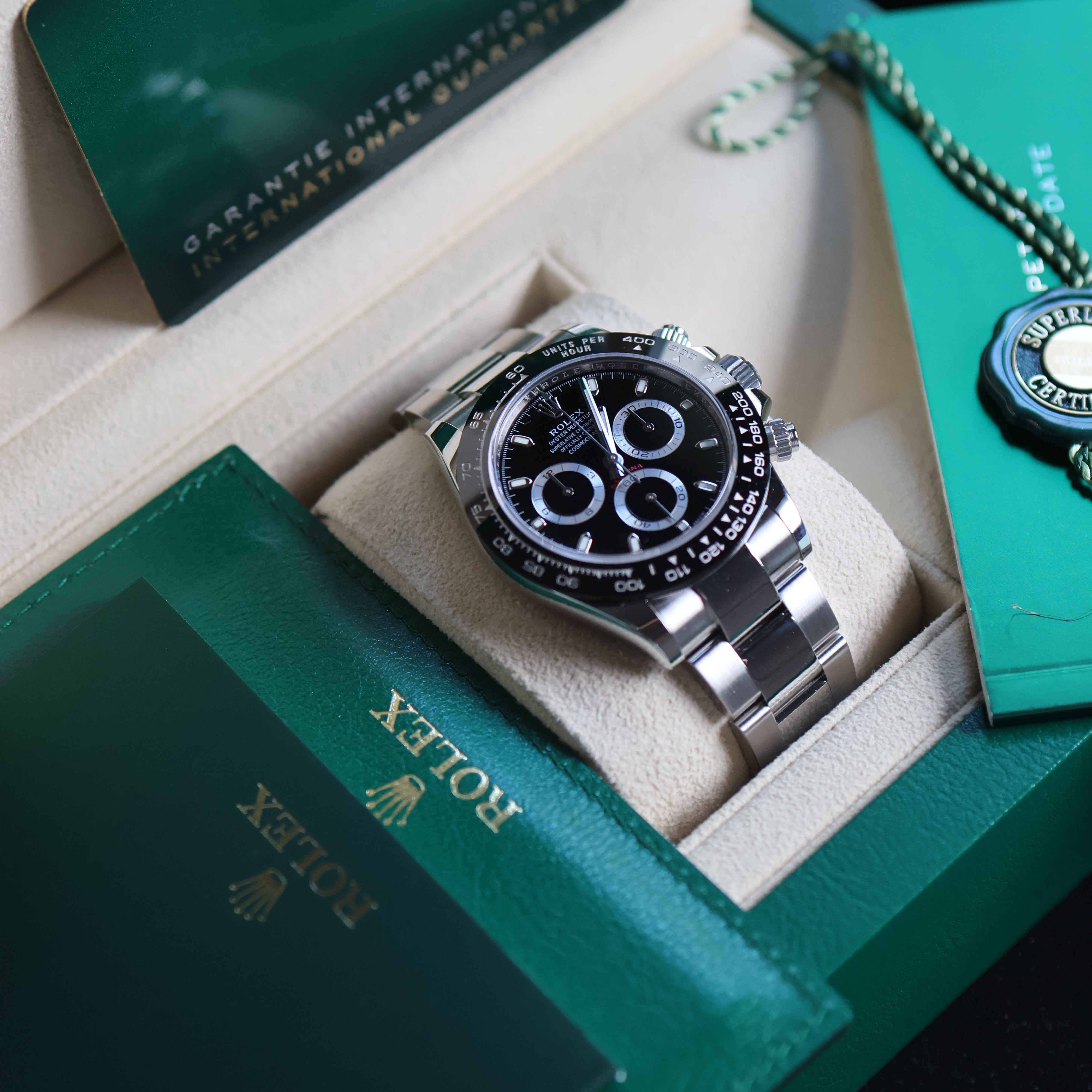 Rolex Daytona Fond Noir