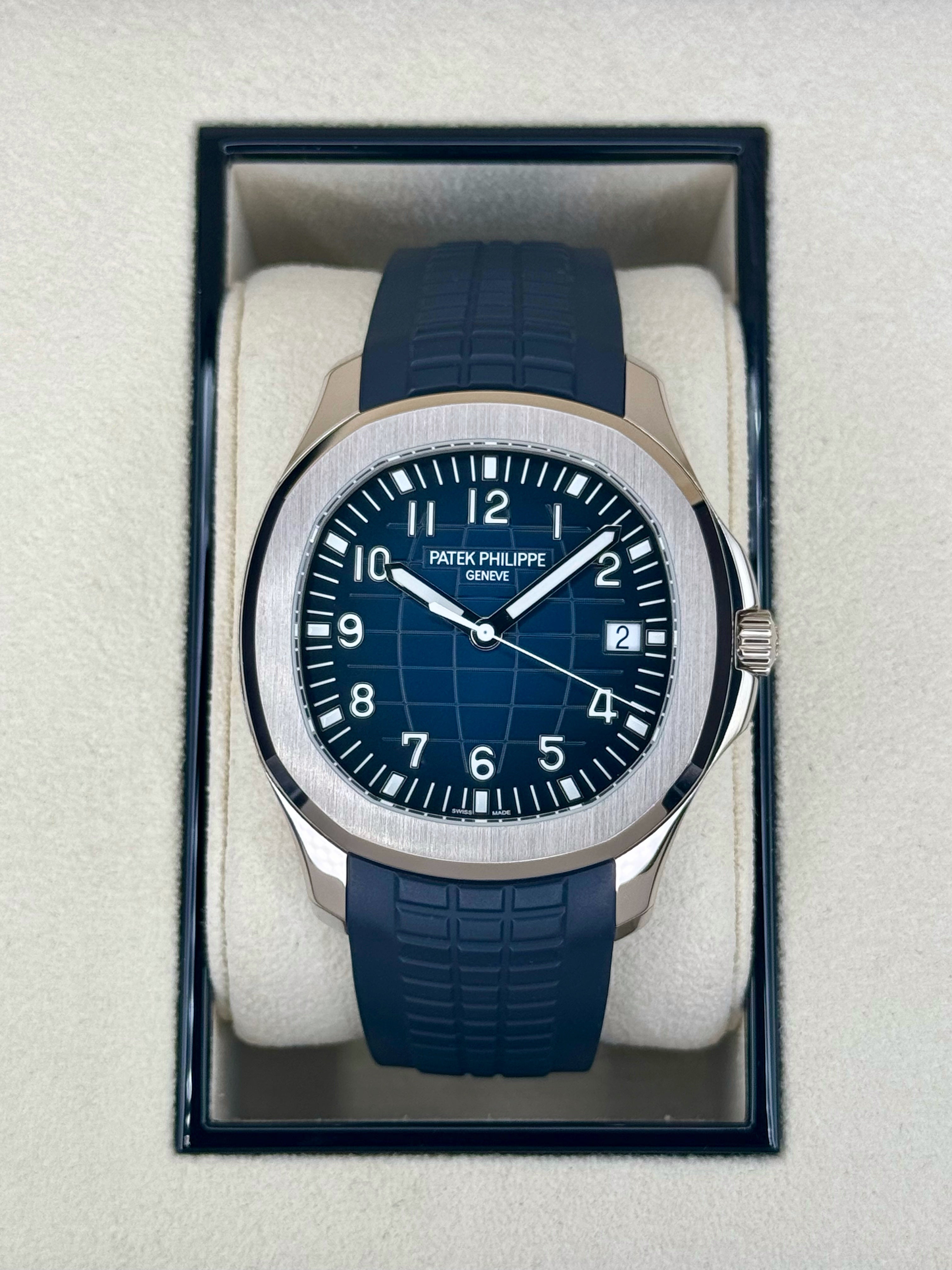 Patek Philippe 5168G - AQUANAUT blue