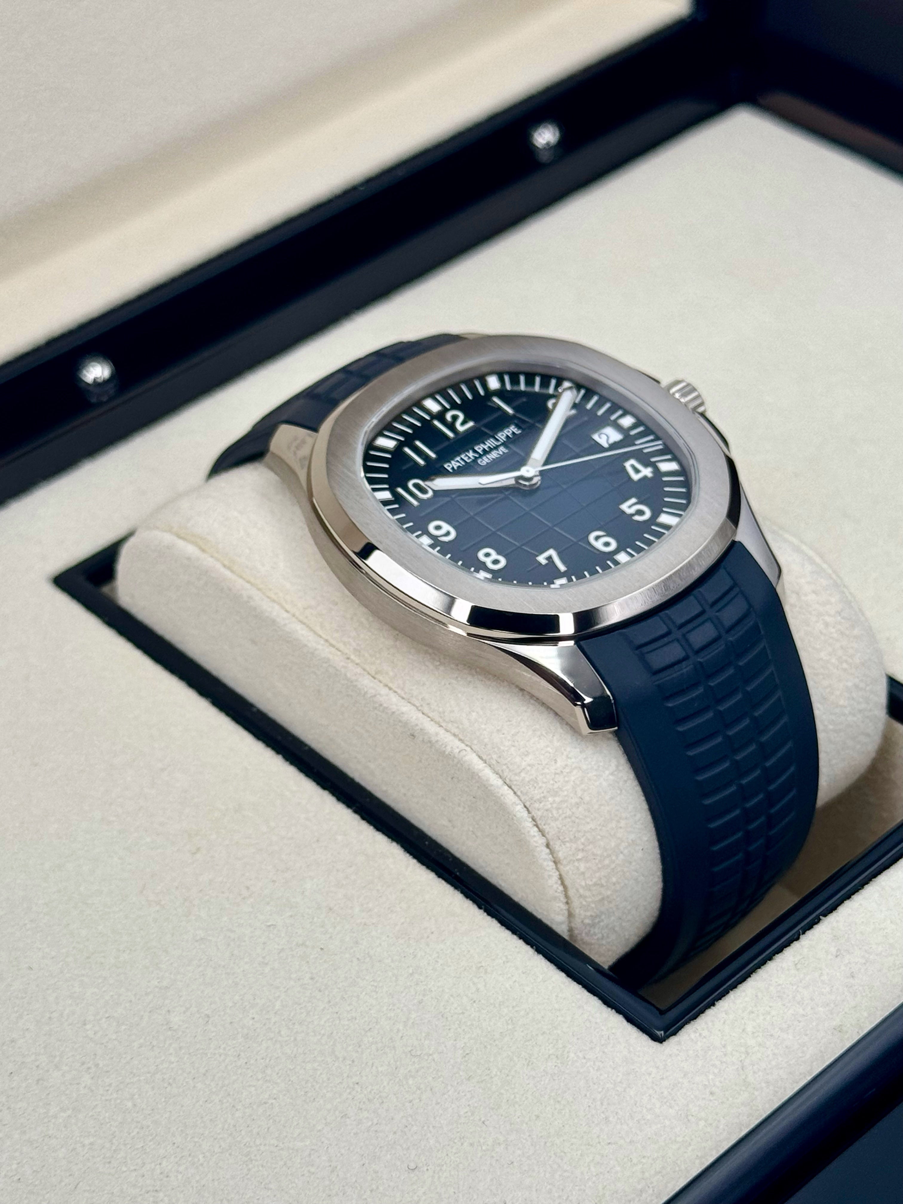 Patek Philippe 5168G - AQUANAUT blue