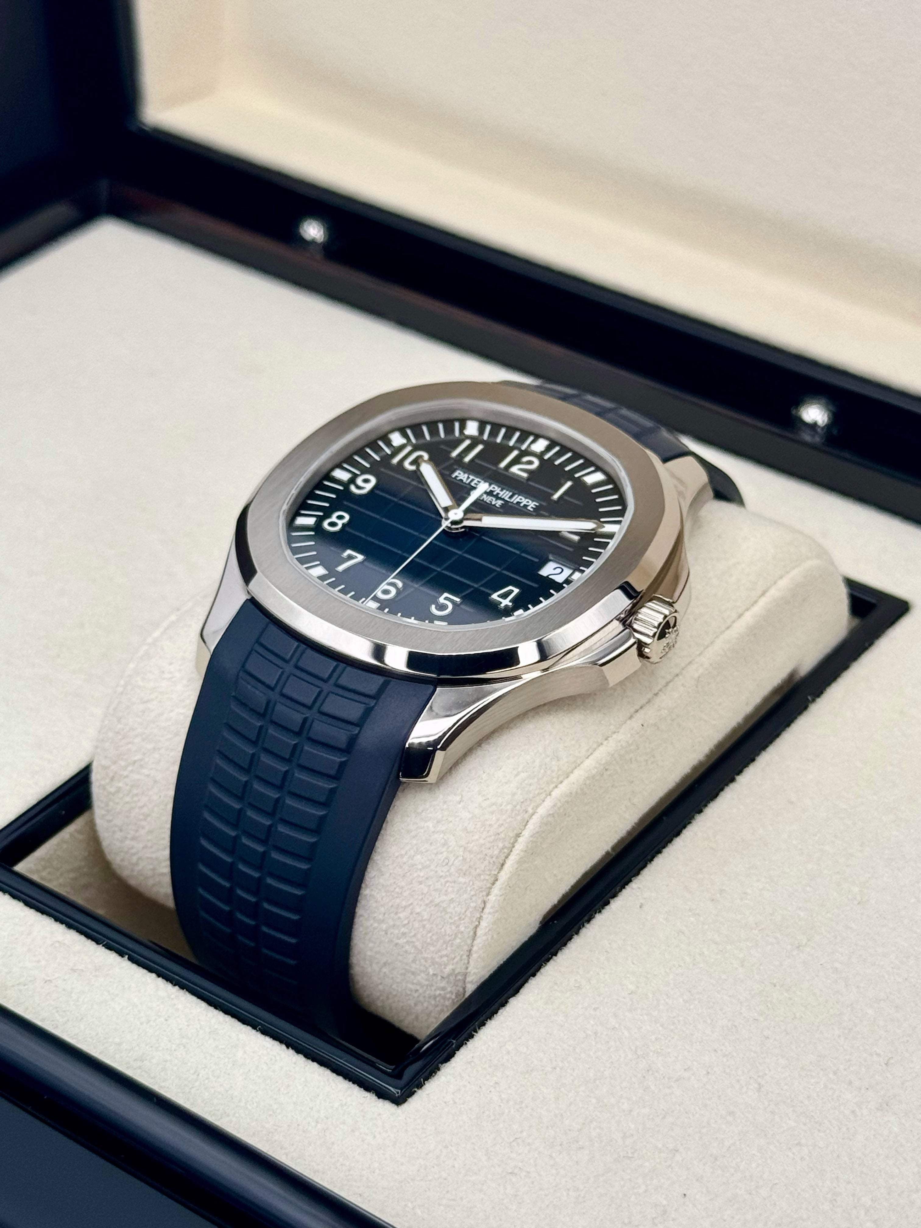 Patek Philippe 5168G - AQUANAUT blue