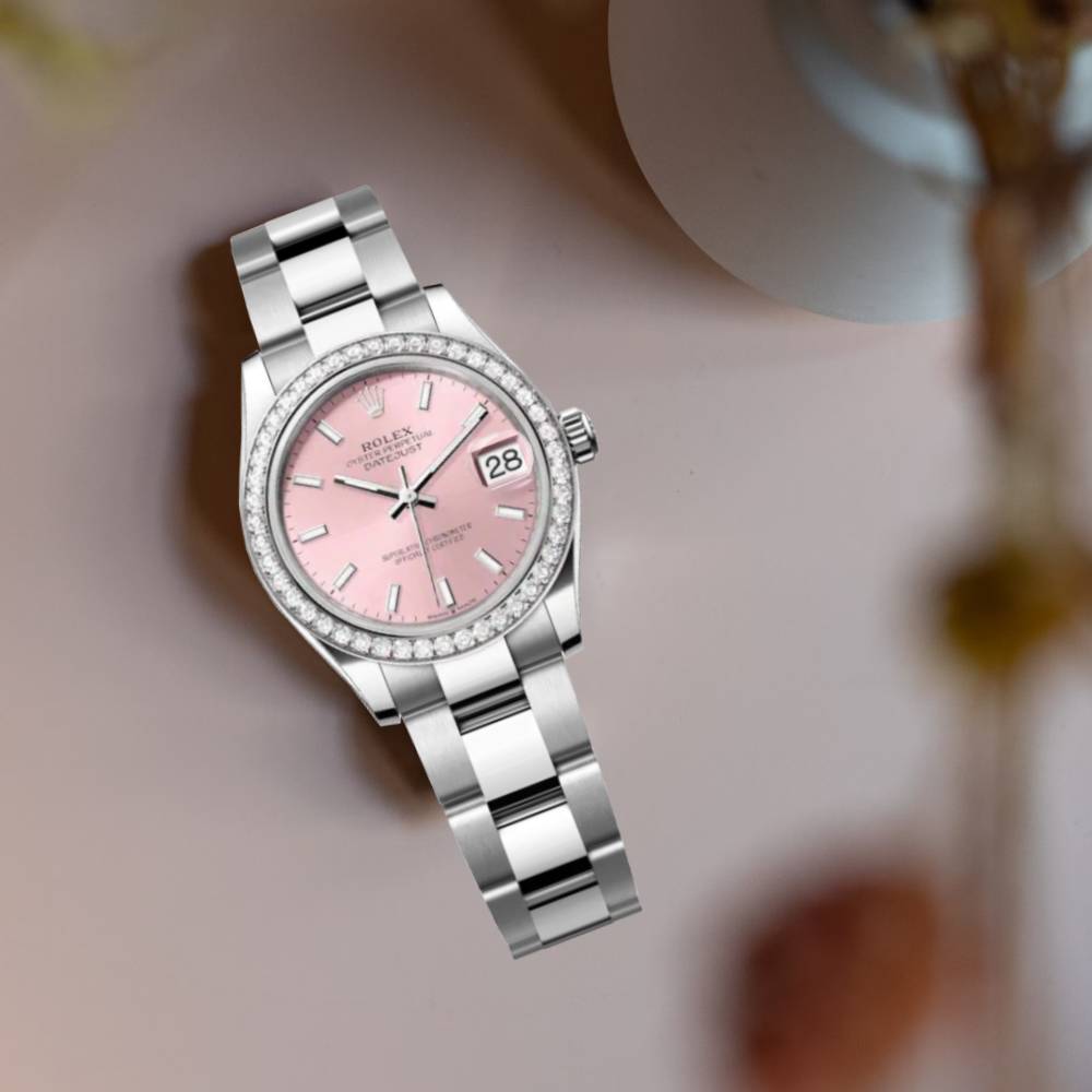 Rolex Datejust 31 Fluted Pink Oyster
