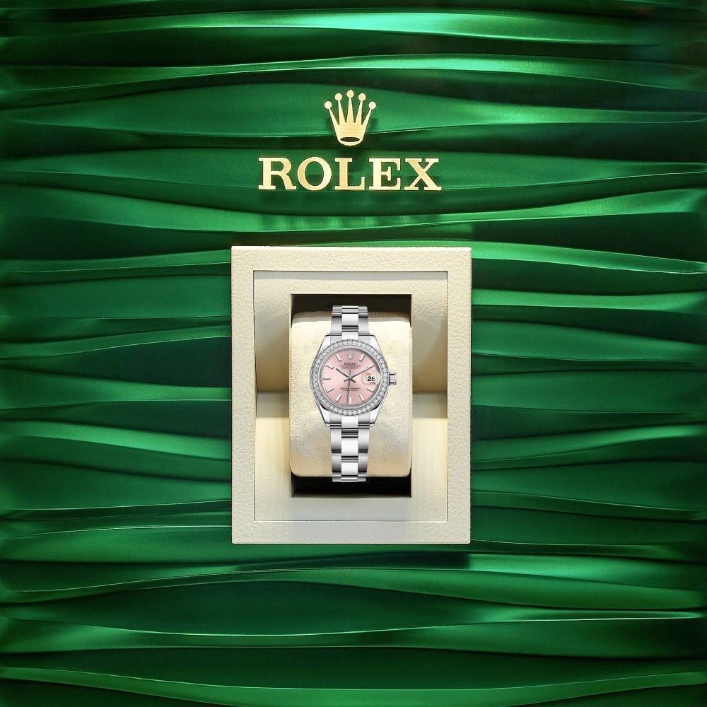 Rolex Datejust 31 Fluted Pink Oyster
