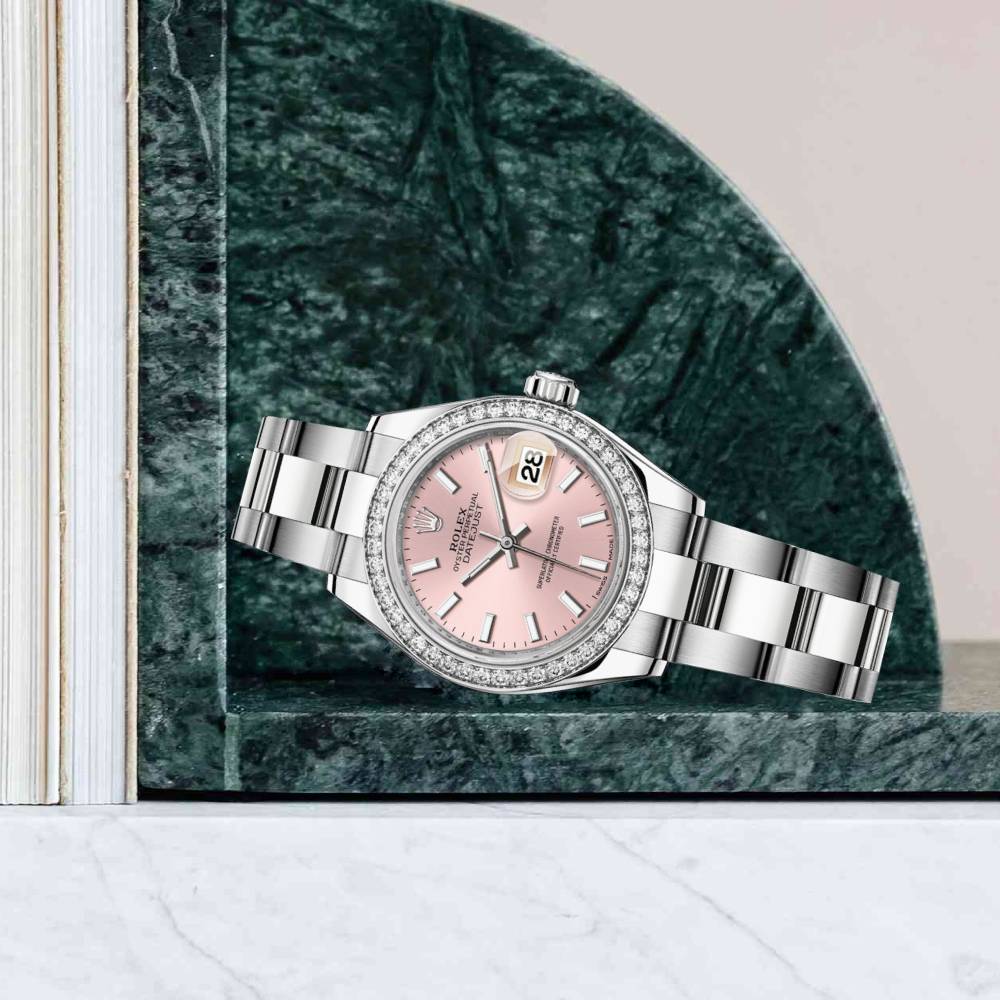 Rolex Datejust 31 Fluted Pink Oyster