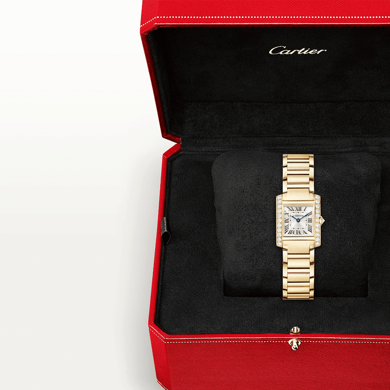 Cartier Tank Francaise Serti