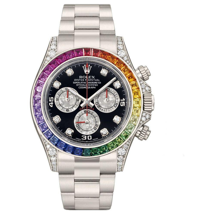 Rolex  Daytona Rainbow gris