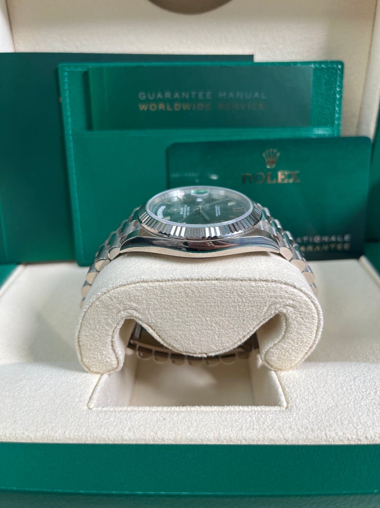 Rolex Day-Date Fluted Bezel