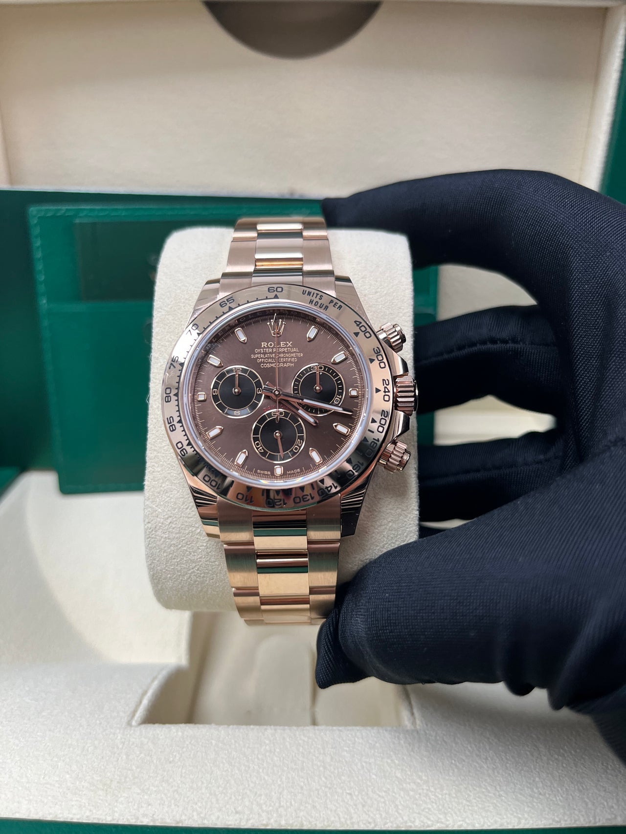 Rolex Daytona Choco Dial Rose Gold