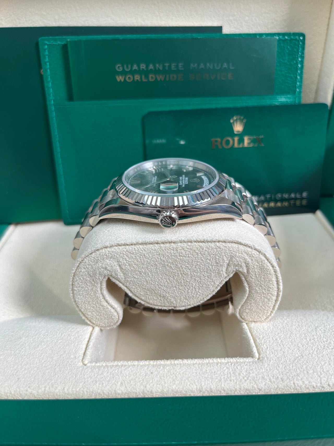 Rolex Day-Date Fluted Bezel