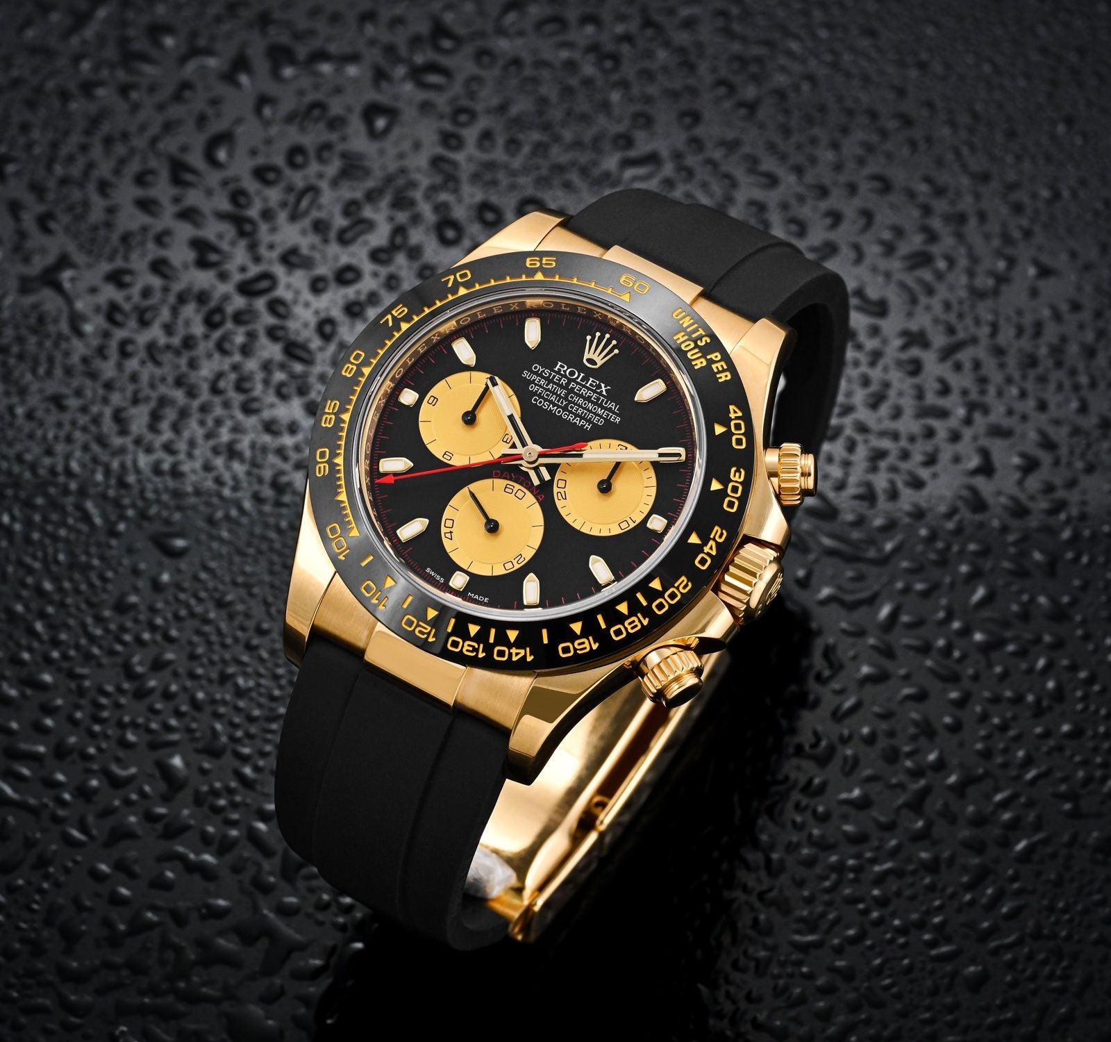 Rolex Daytona Black Oysterflex