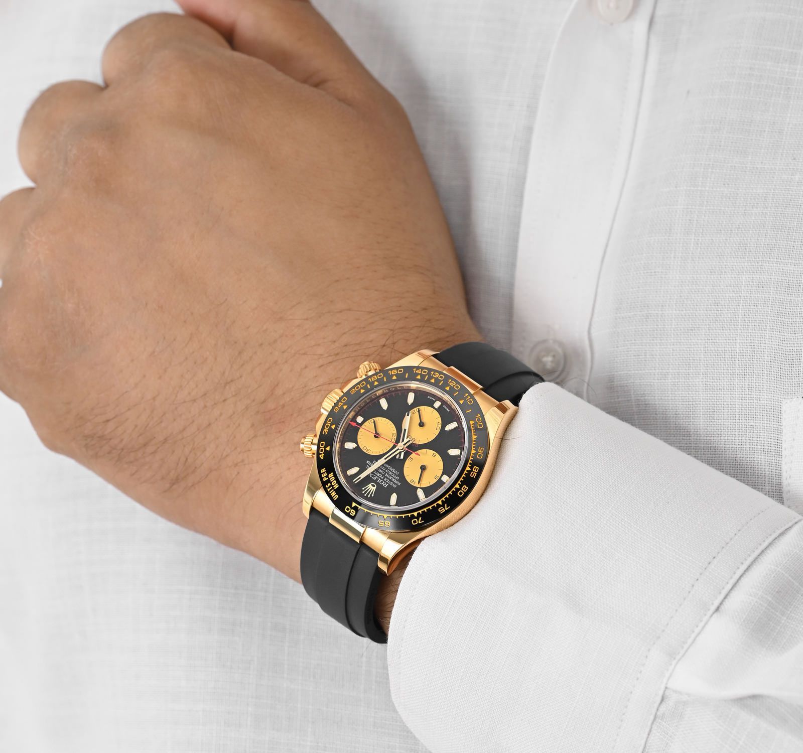 Rolex Daytona Black Oysterflex