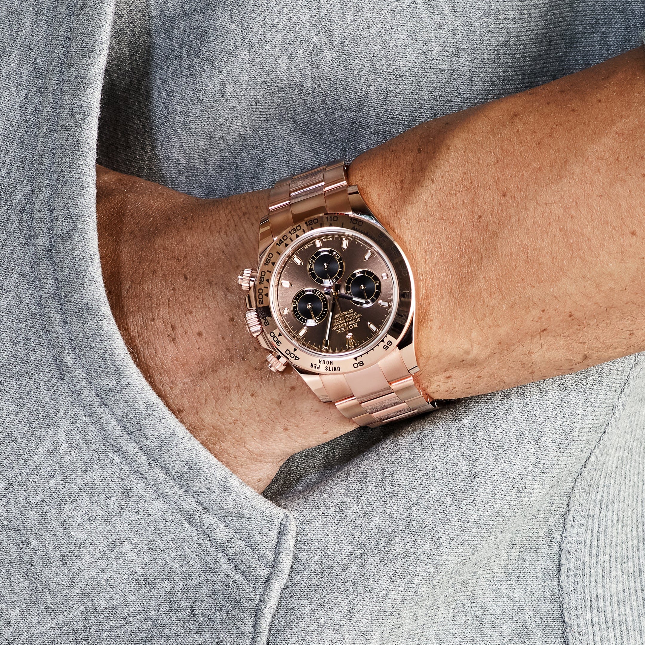 Rolex Daytona Choco Dial Rose Gold